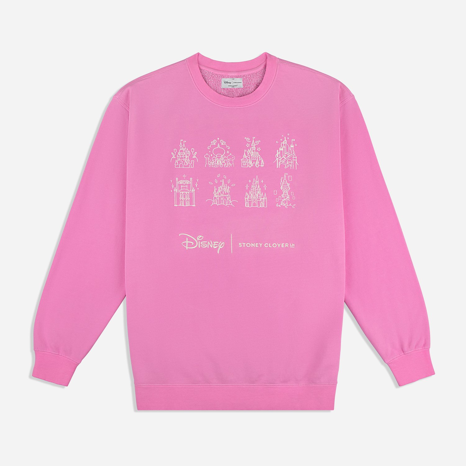 Disney Princess Pink Castles Sweatshirt