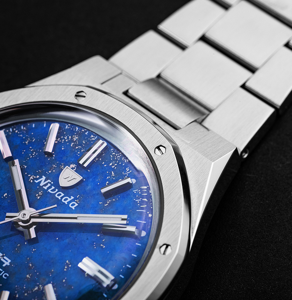 F77 Stone Dial Collection Intricate Details