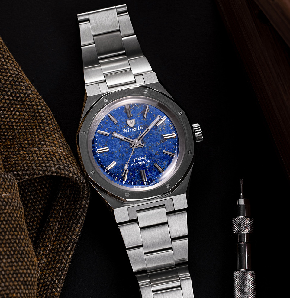 F77 Stone Dial Collection Integrated Bracelet