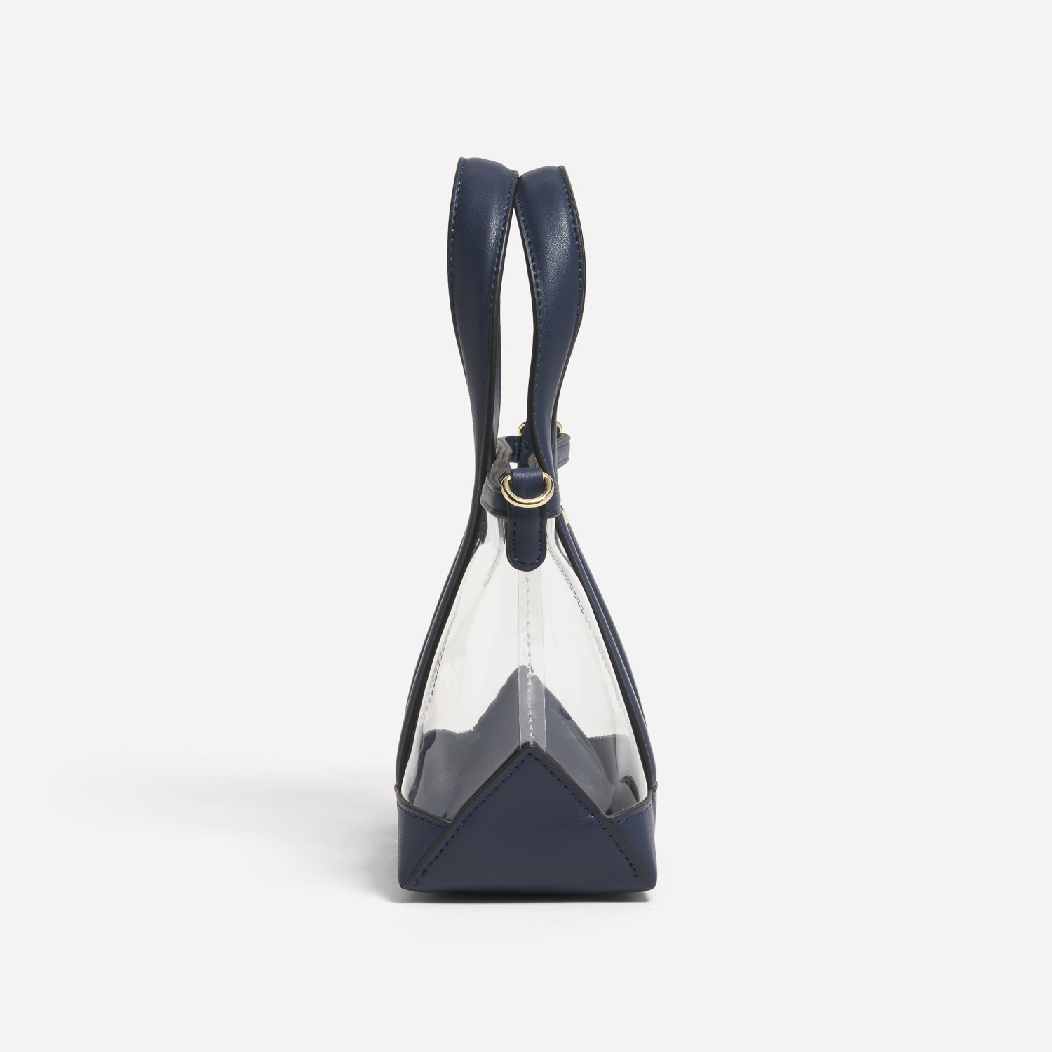 Clear Mini Tote Crossbody Bag