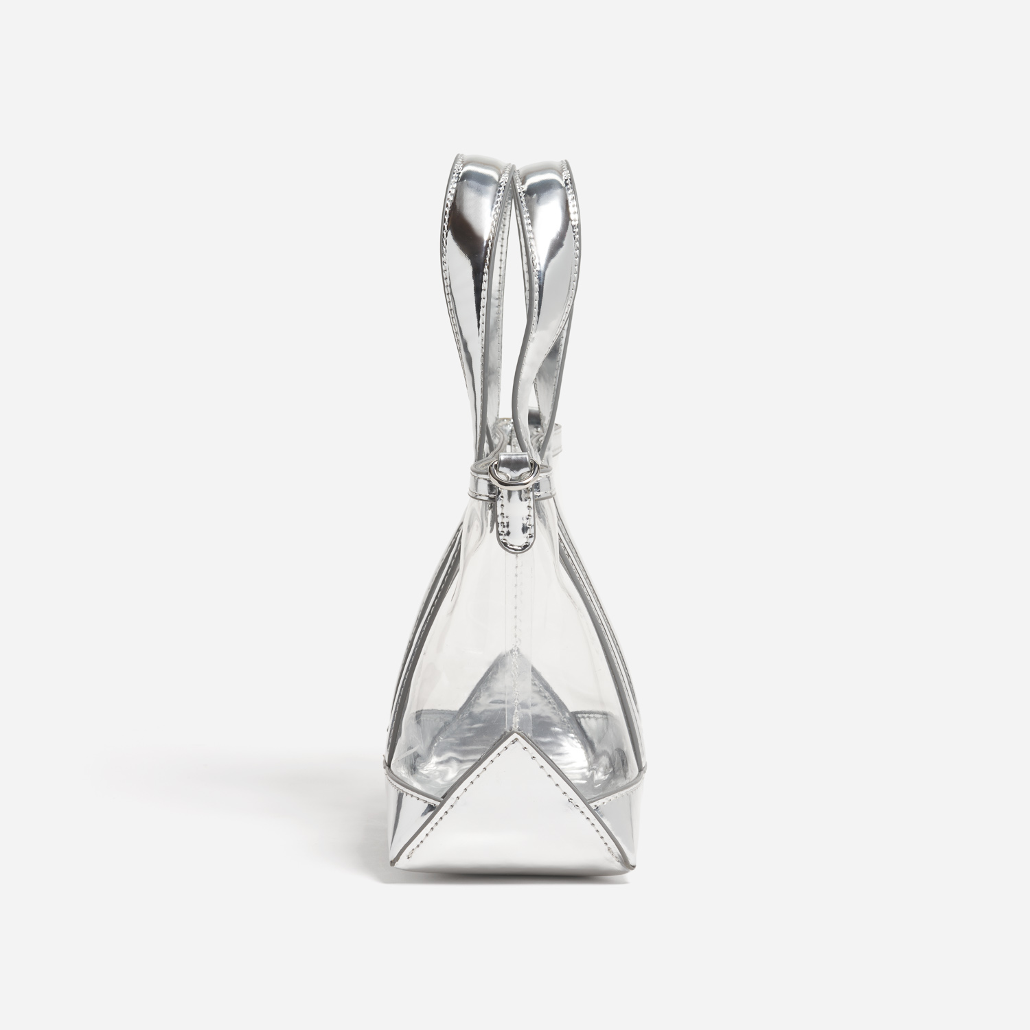 Clear Mini Tote Crossbody Bag