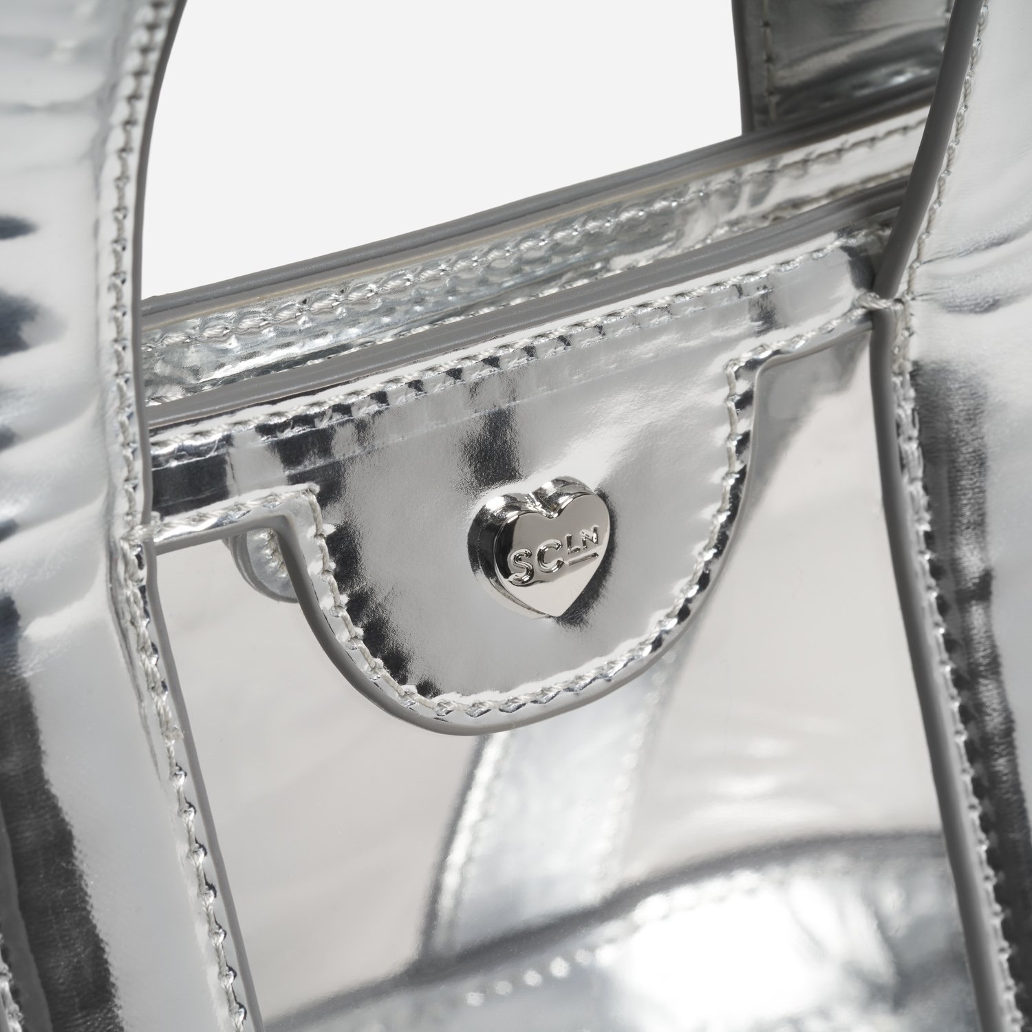 Clear Mini Tote Crossbody Bag