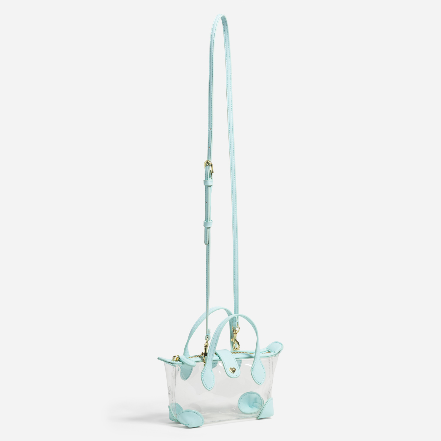 Clear Pouchette Crossbody Bag 01