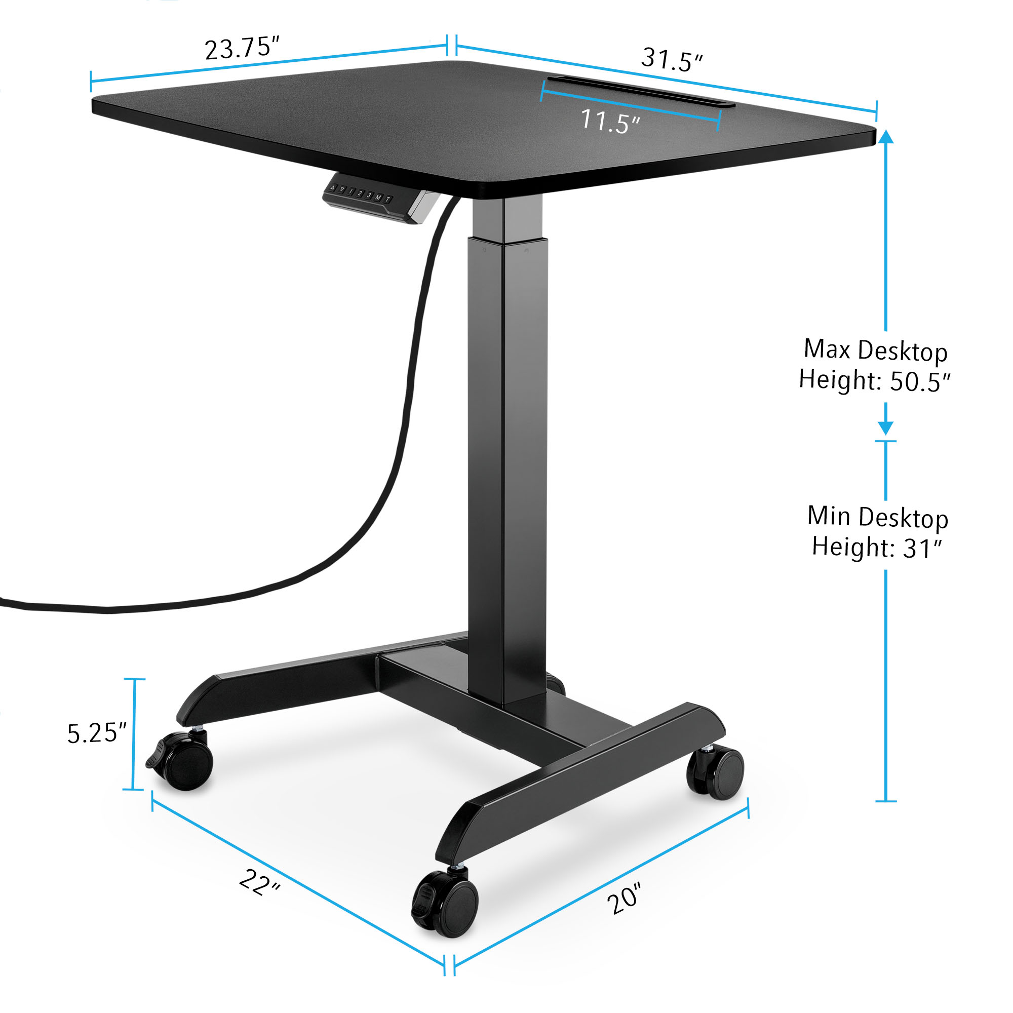 Stand steady deals electric mobile podium