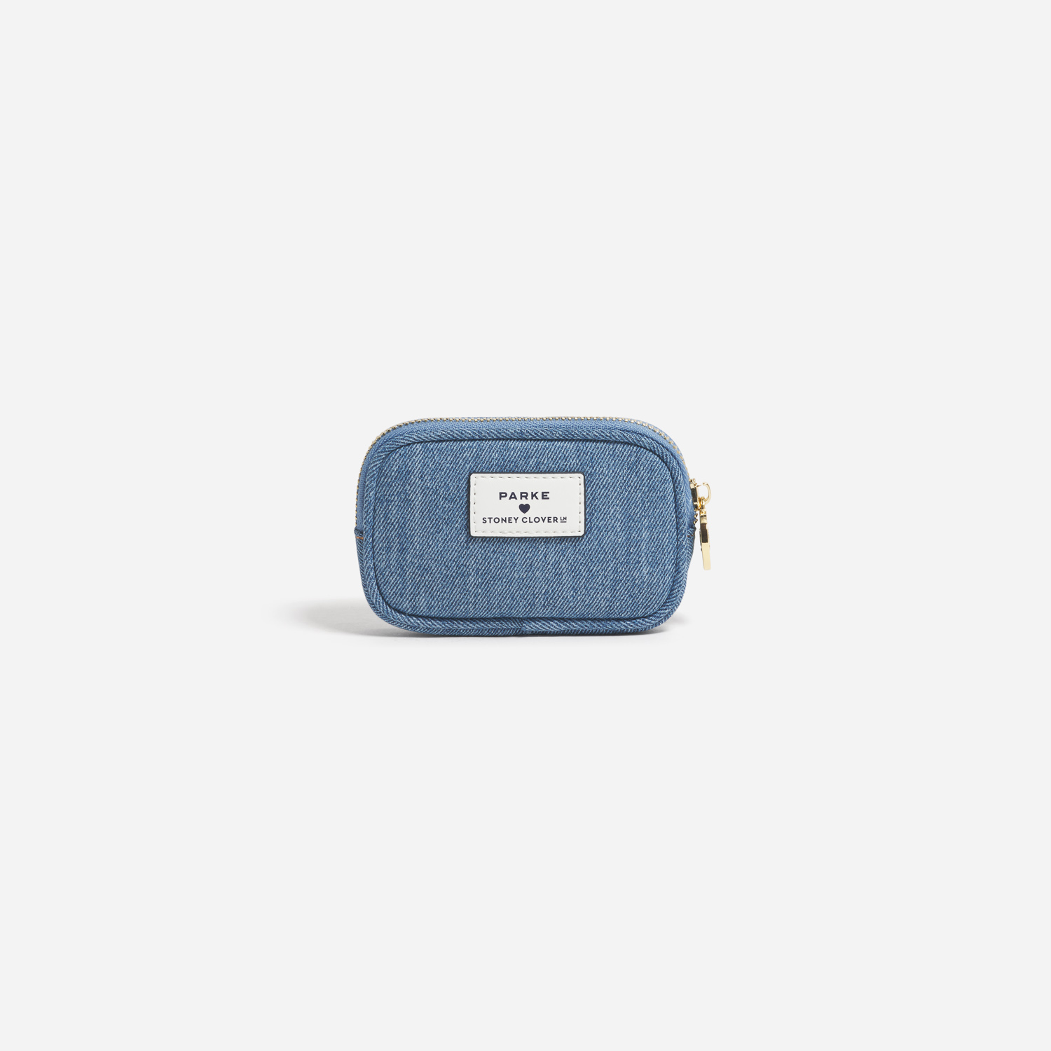 Micro Denim Pouch