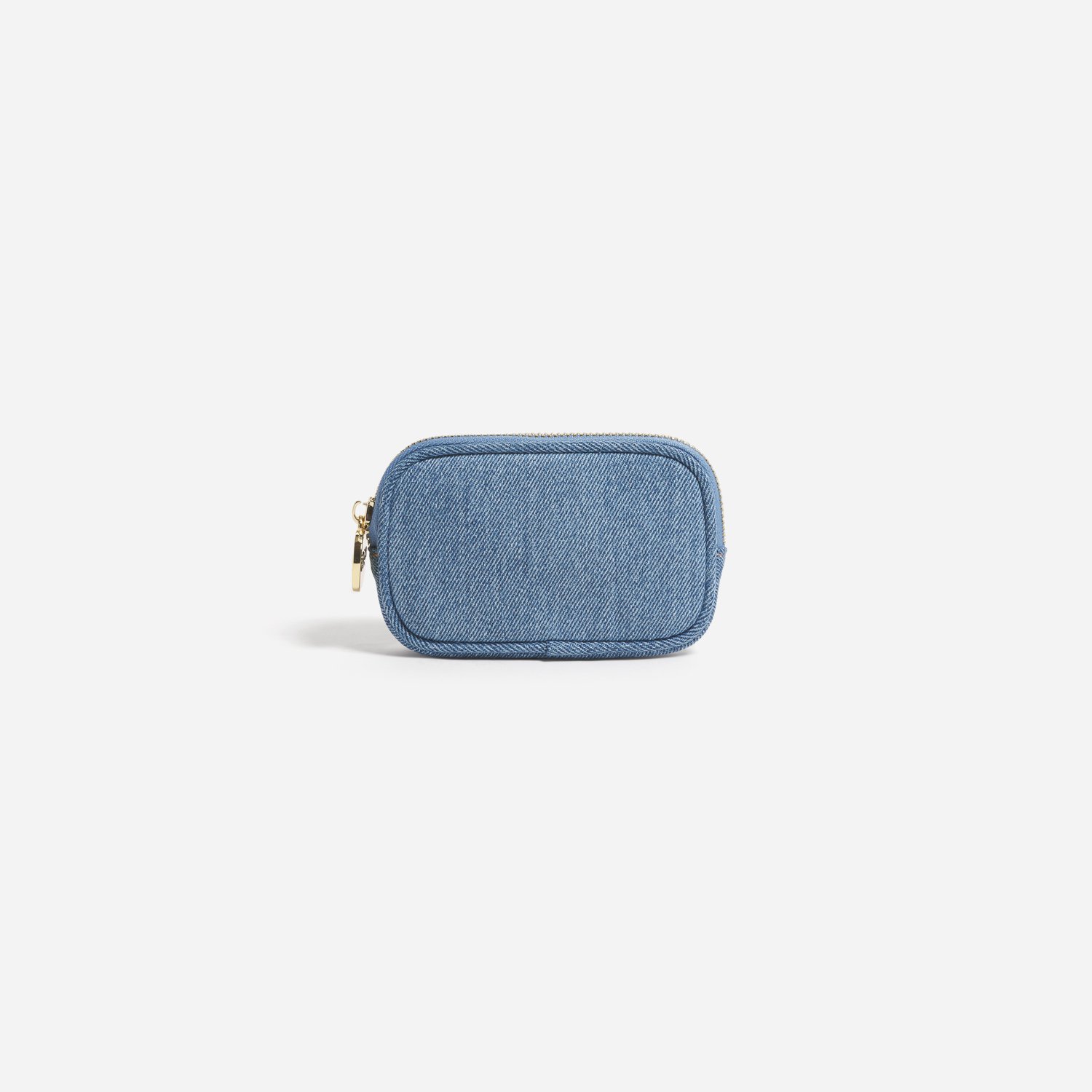 Micro Denim Pouch