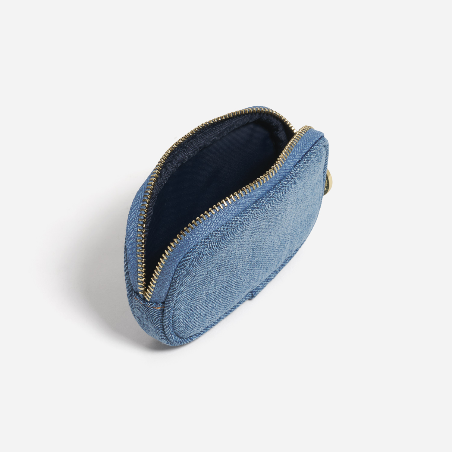 Micro Denim Pouch
