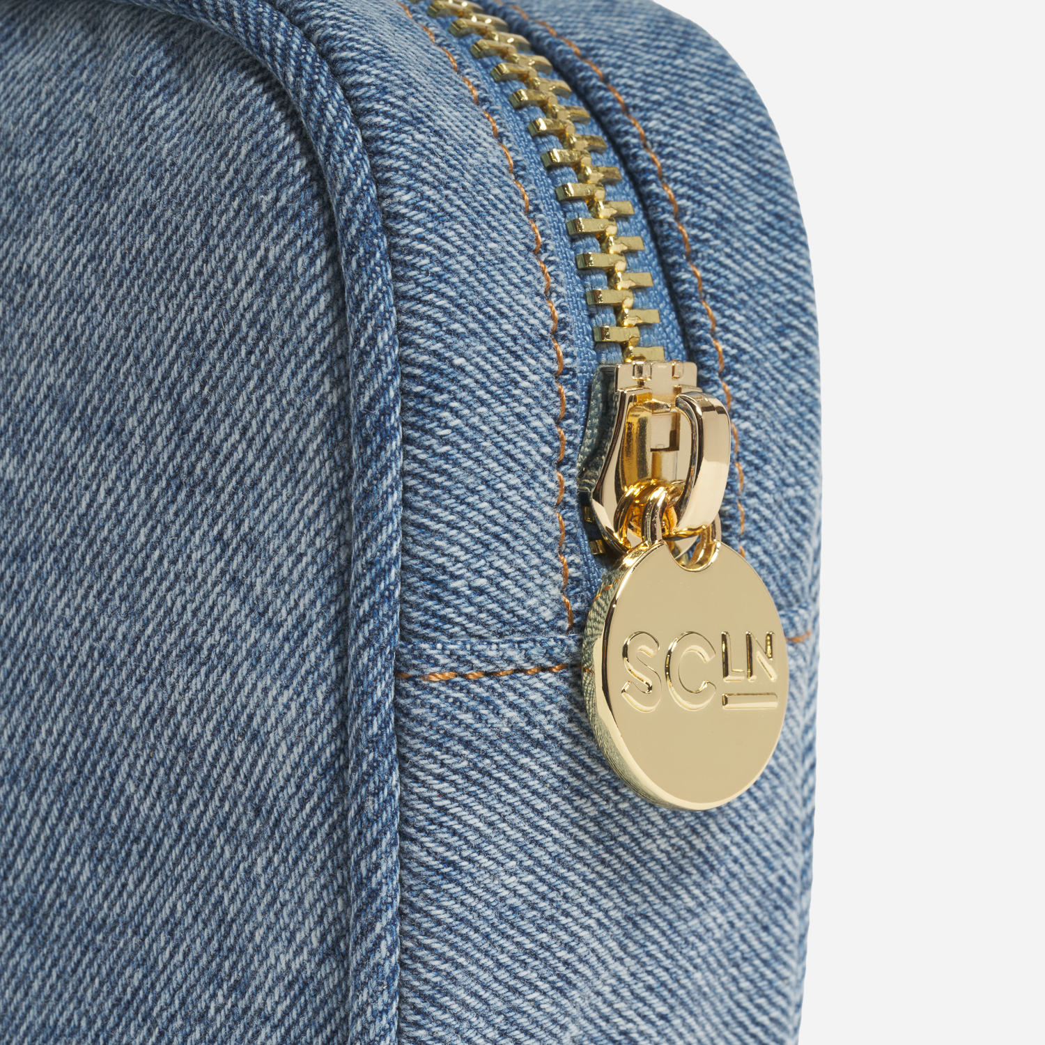 Small Denim Pouch