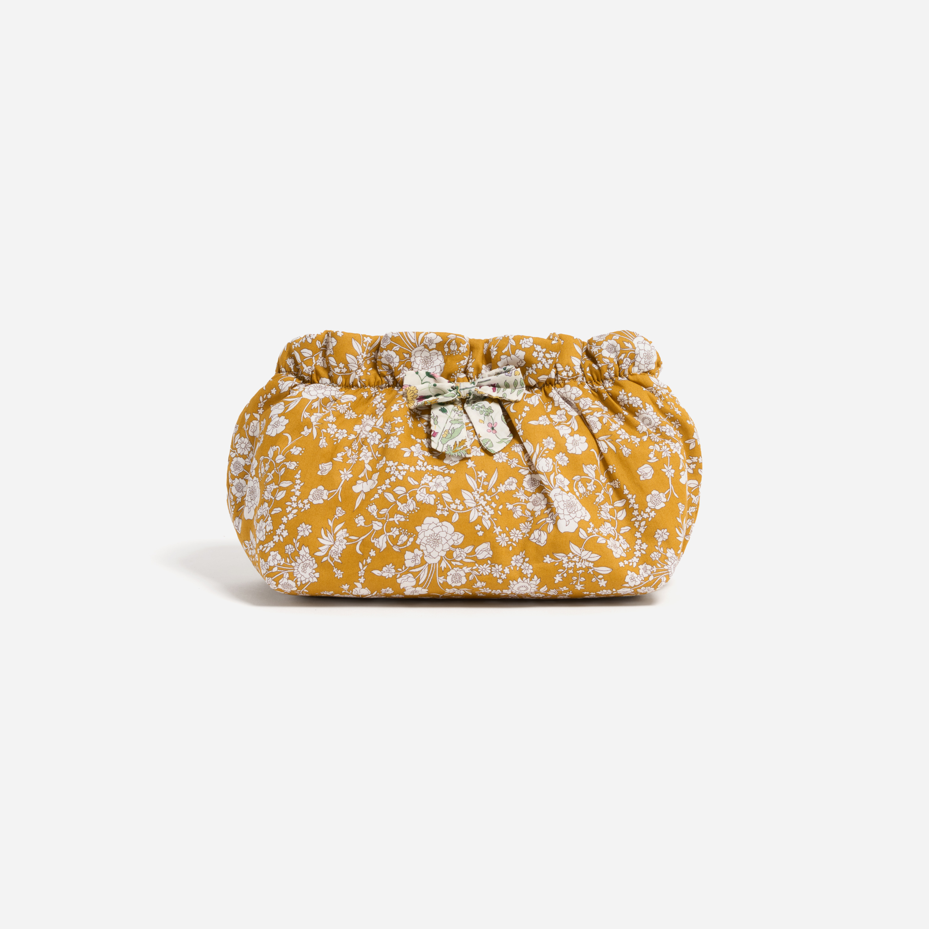 Bow Pouch Made with Liberty Fabric