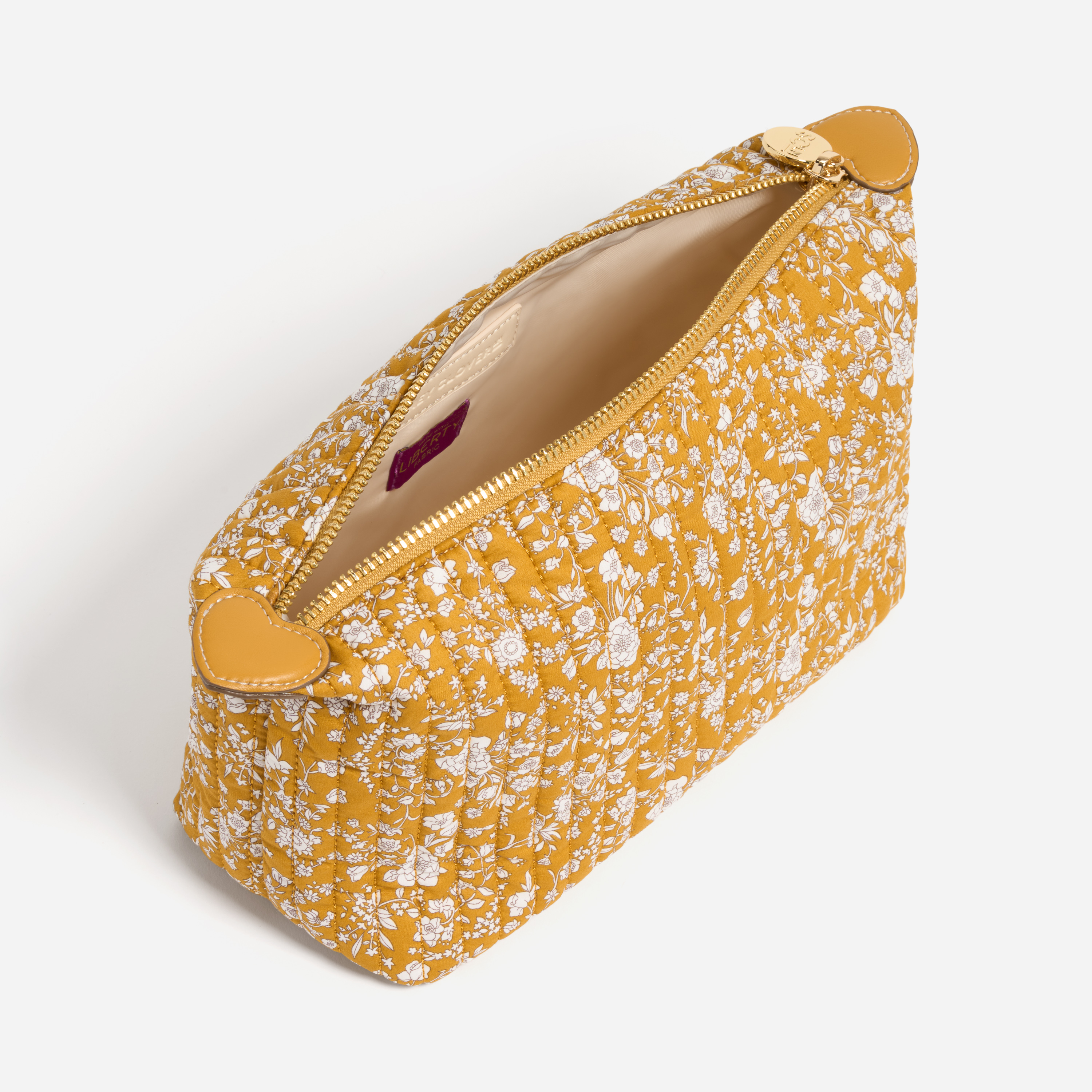 Large Pouchette Made with Liberty Fabric