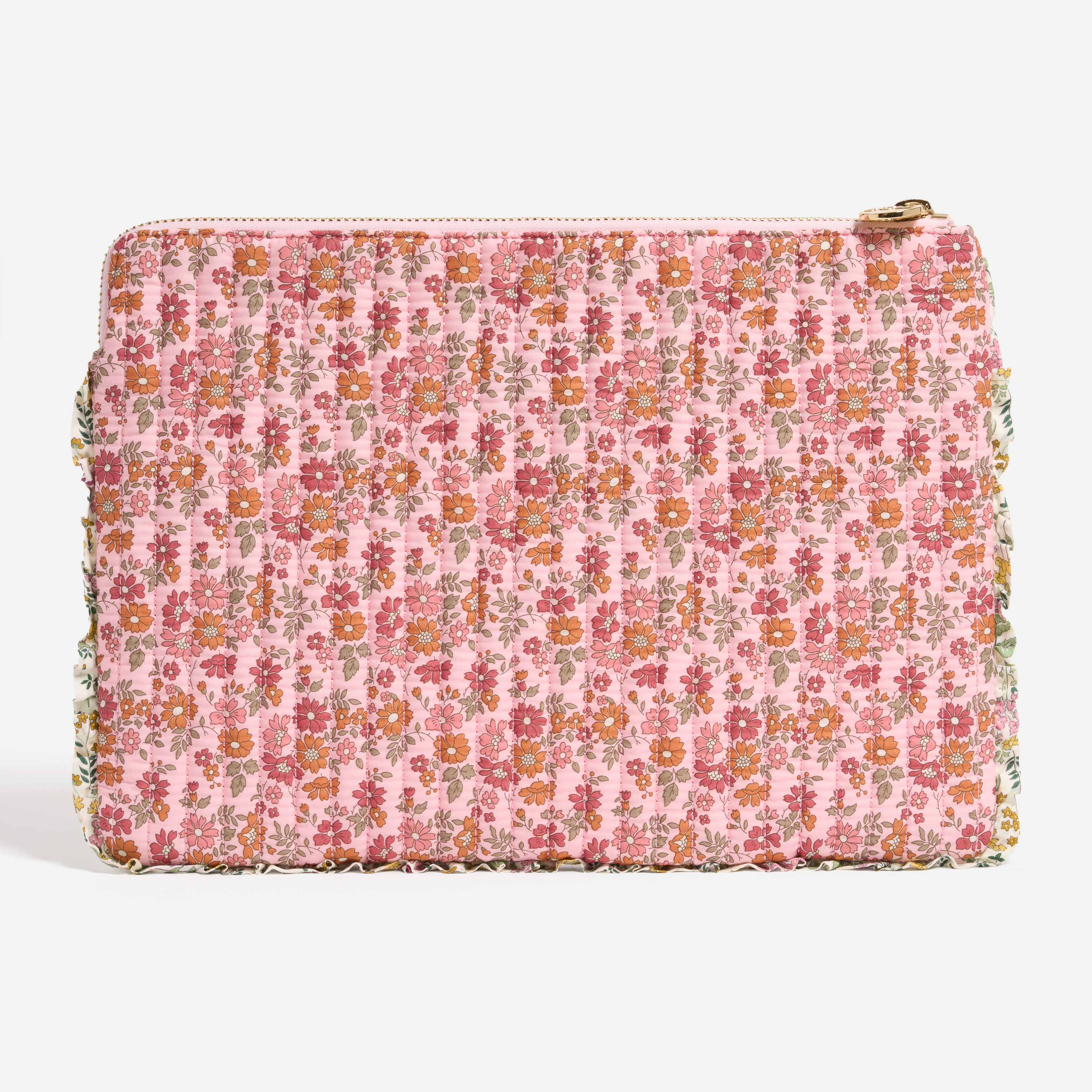 Flat Pouch Set Made with Liberty Fabric