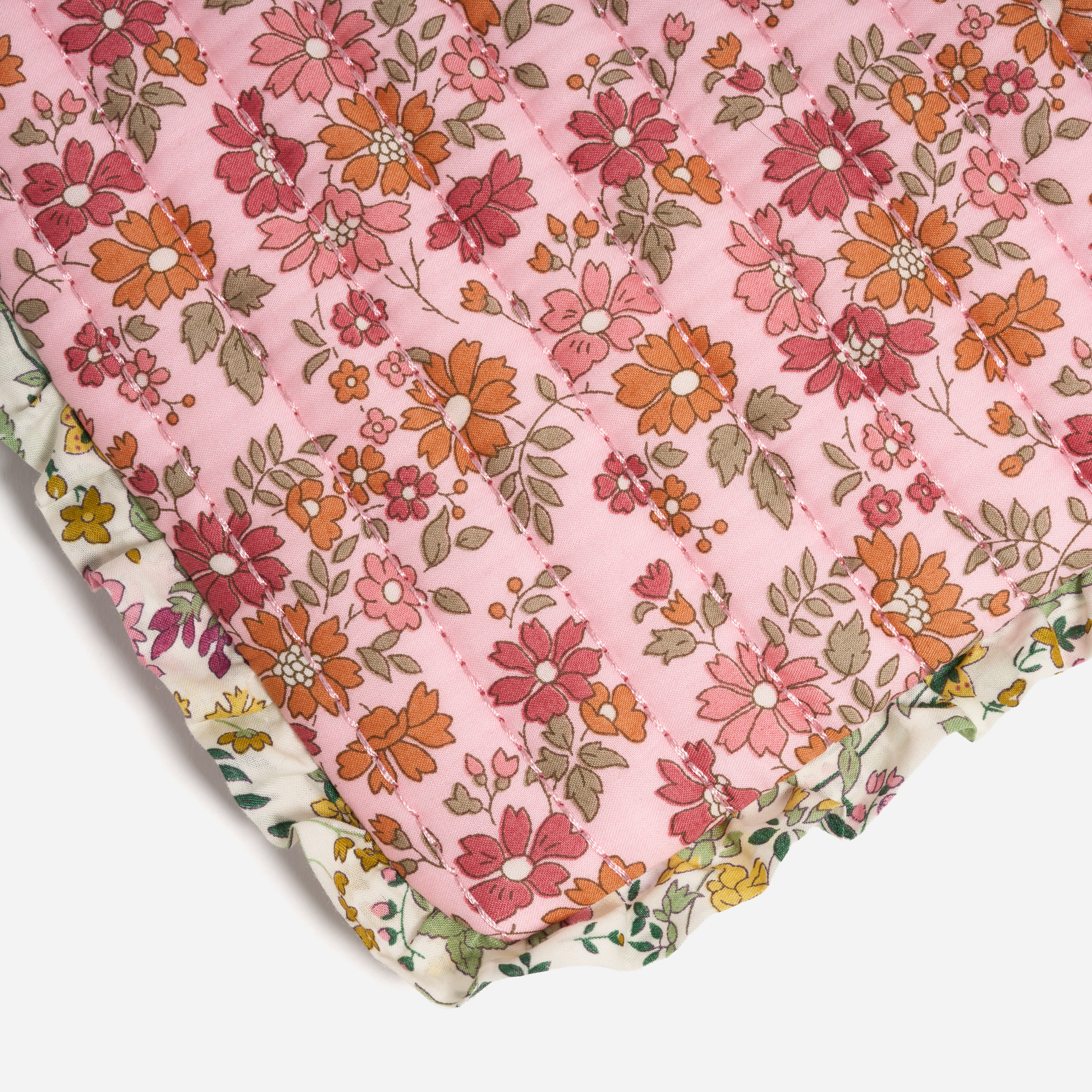 Flat Pouch Set Made with Liberty Fabric