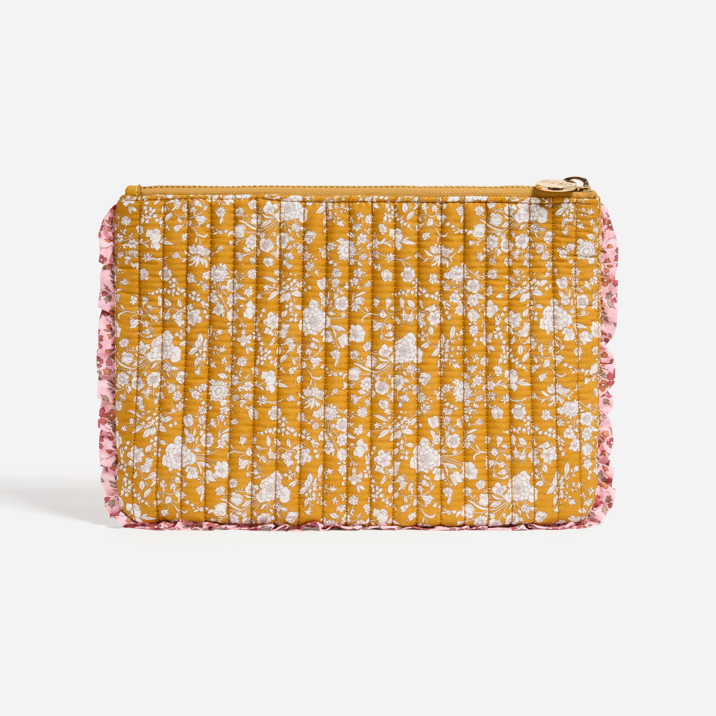 Flat Pouch Set Made with Liberty Fabric