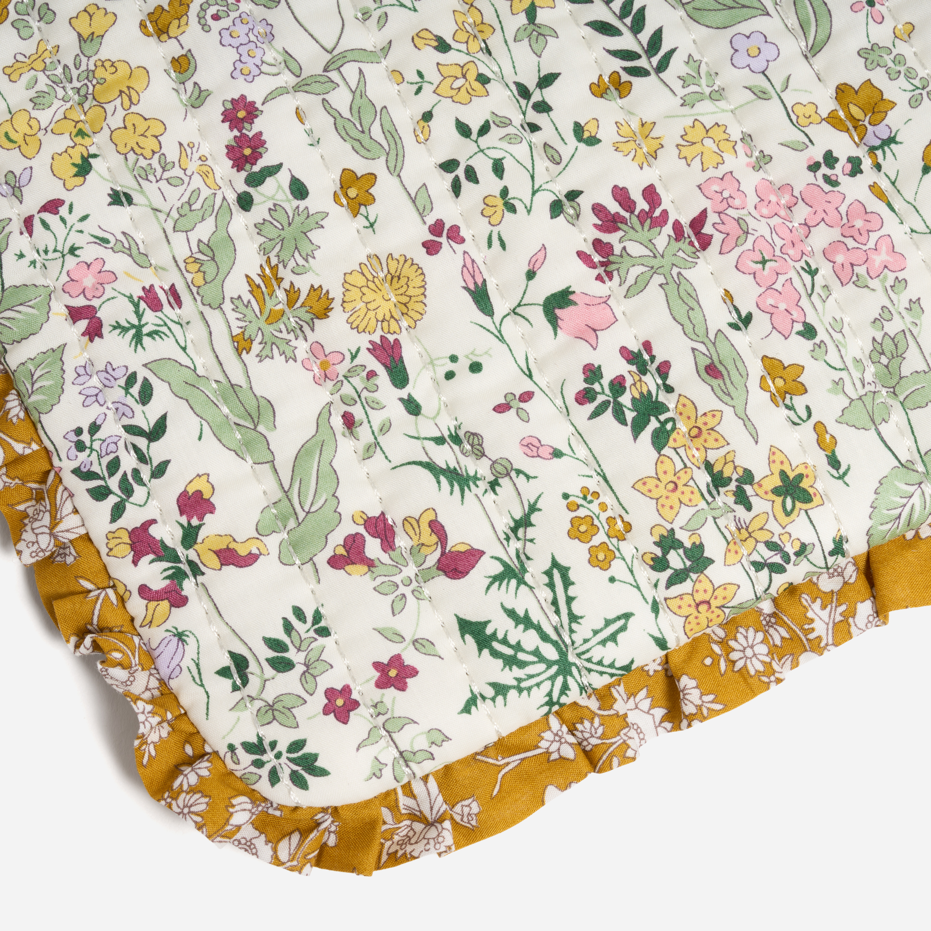 Flat Pouch Set Made with Liberty Fabric