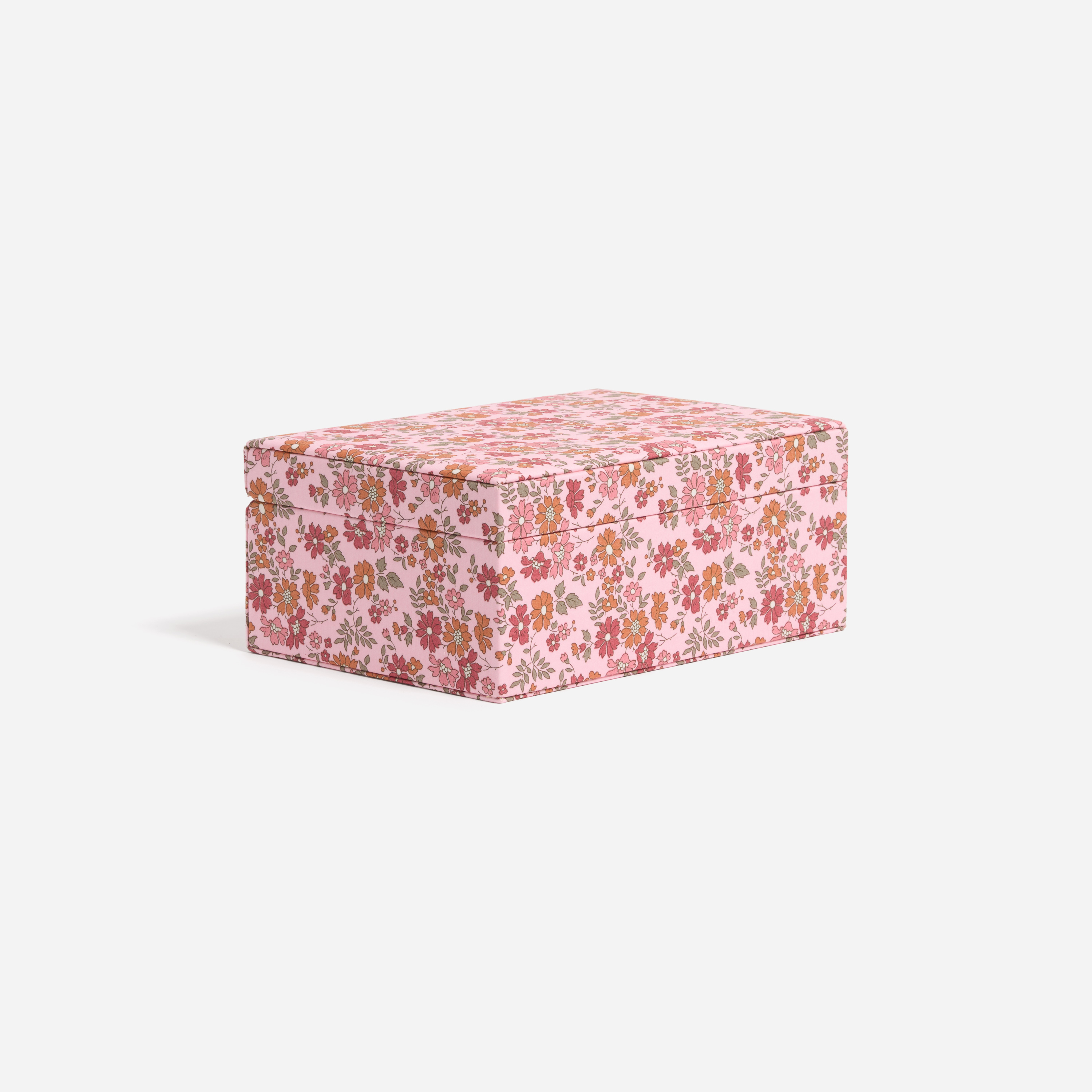Jewelry Box Made with Liberty Fabric