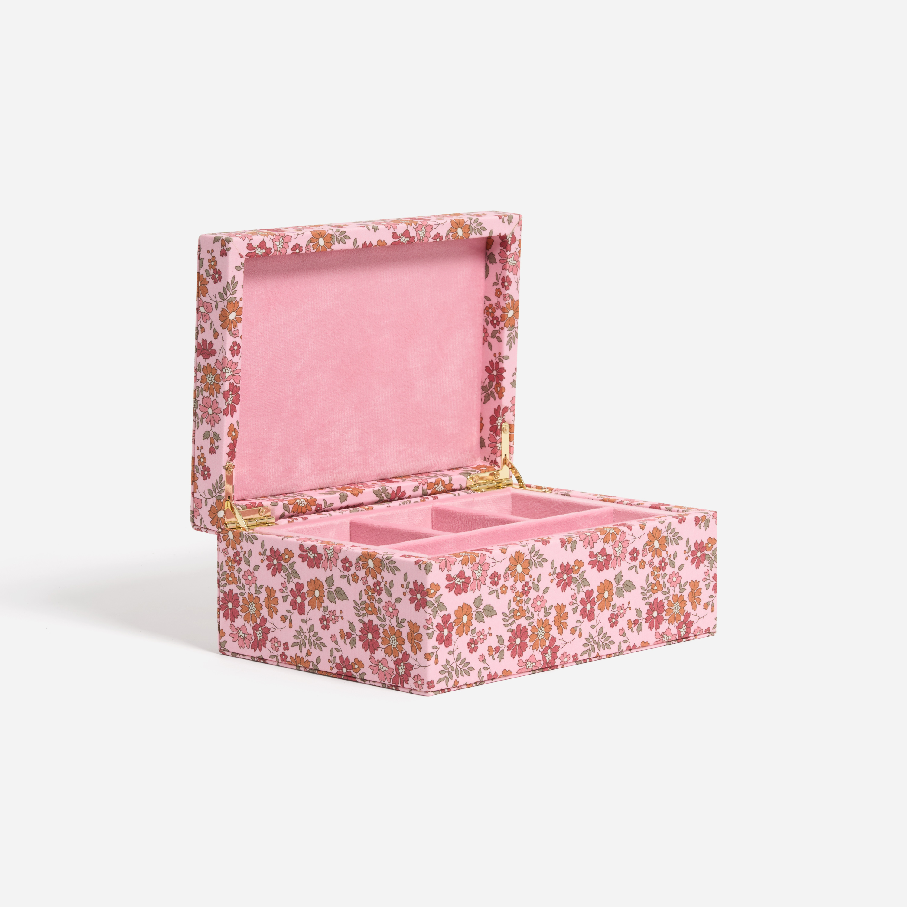 Jewelry Box Made with Liberty Fabric