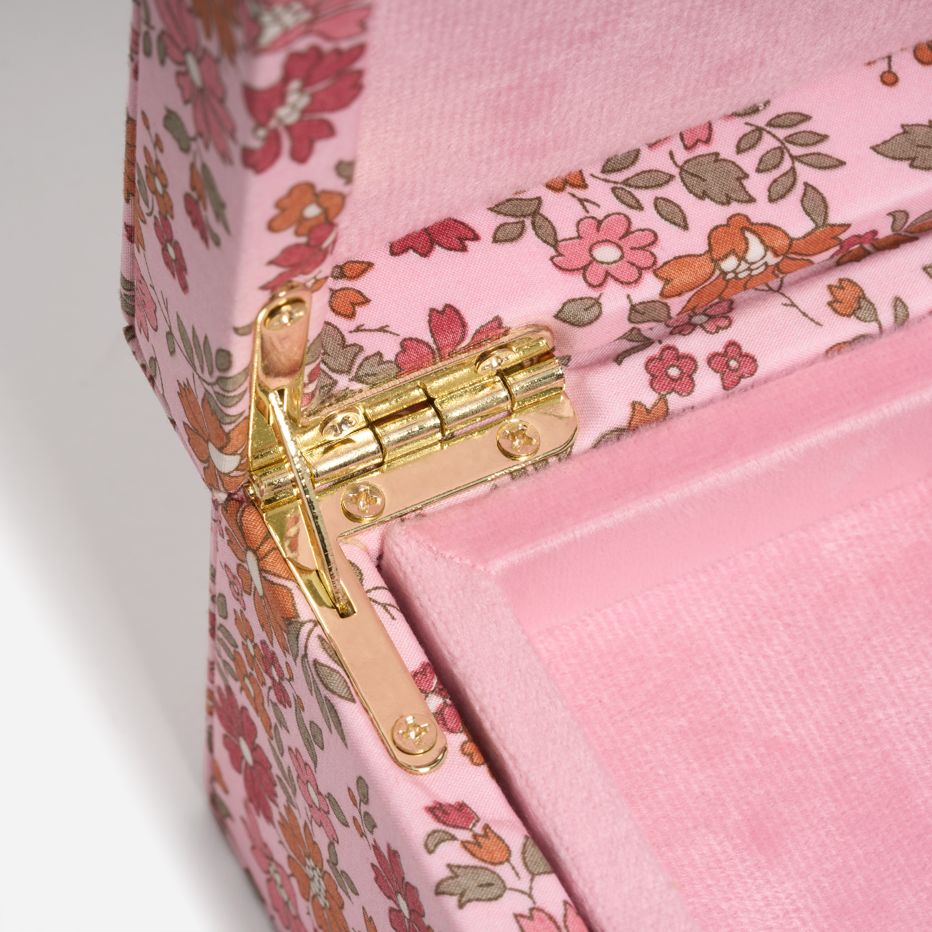 Jewelry Box Made with Liberty Fabric