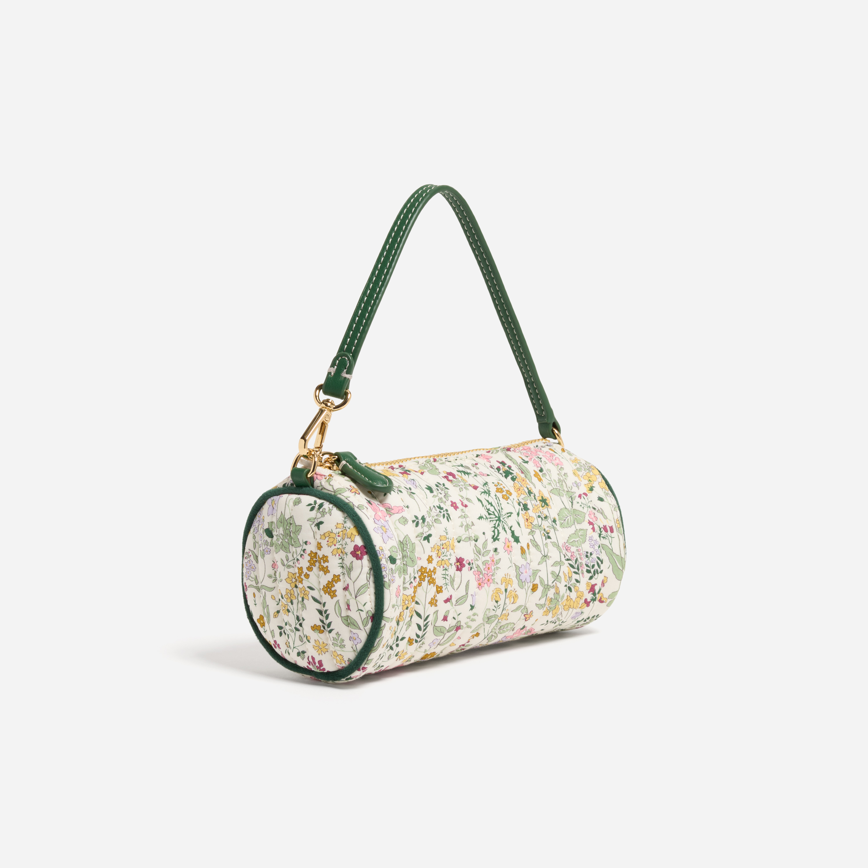 Barrel Bag Made with Liberty Fabric