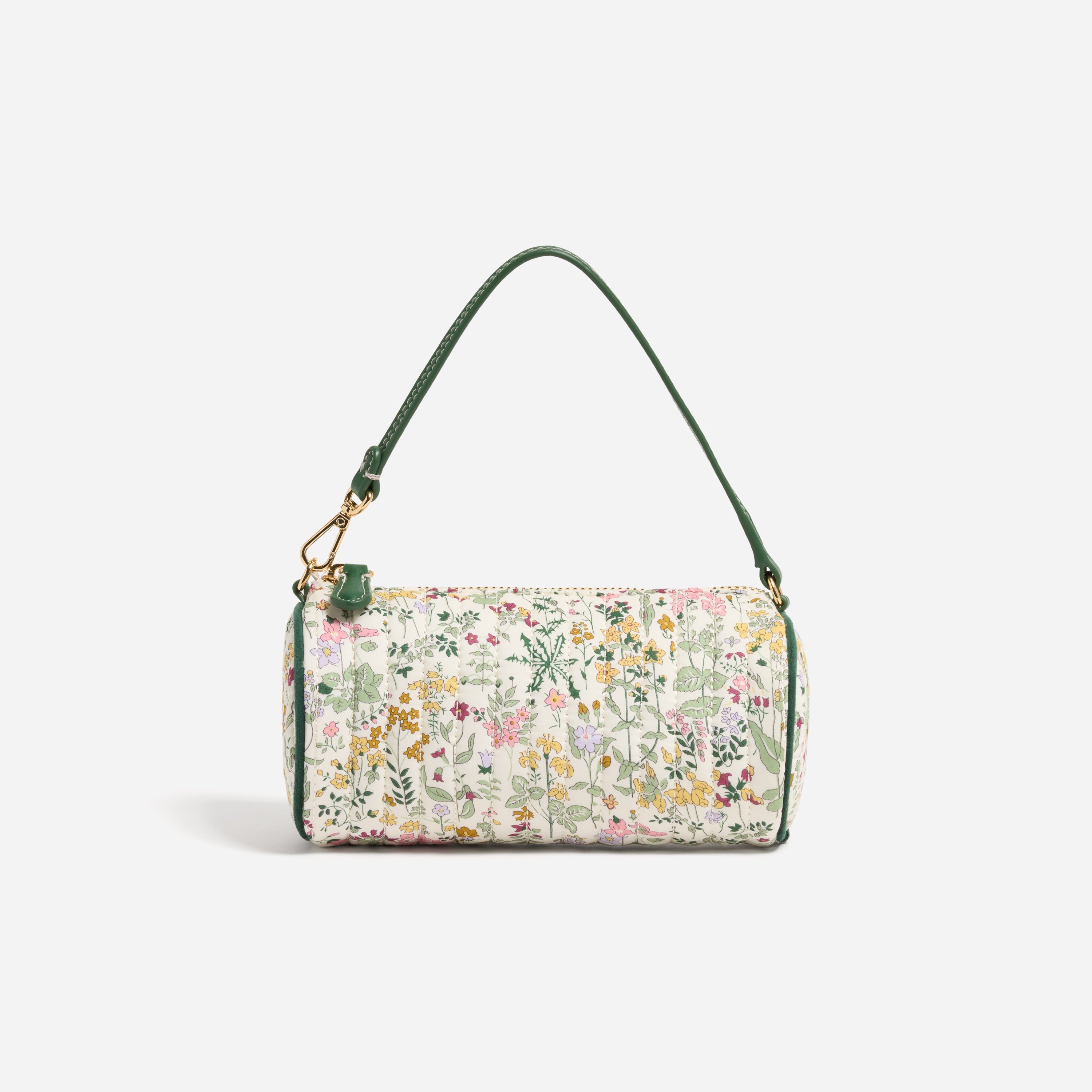 Barrel Bag Made with Liberty Fabric