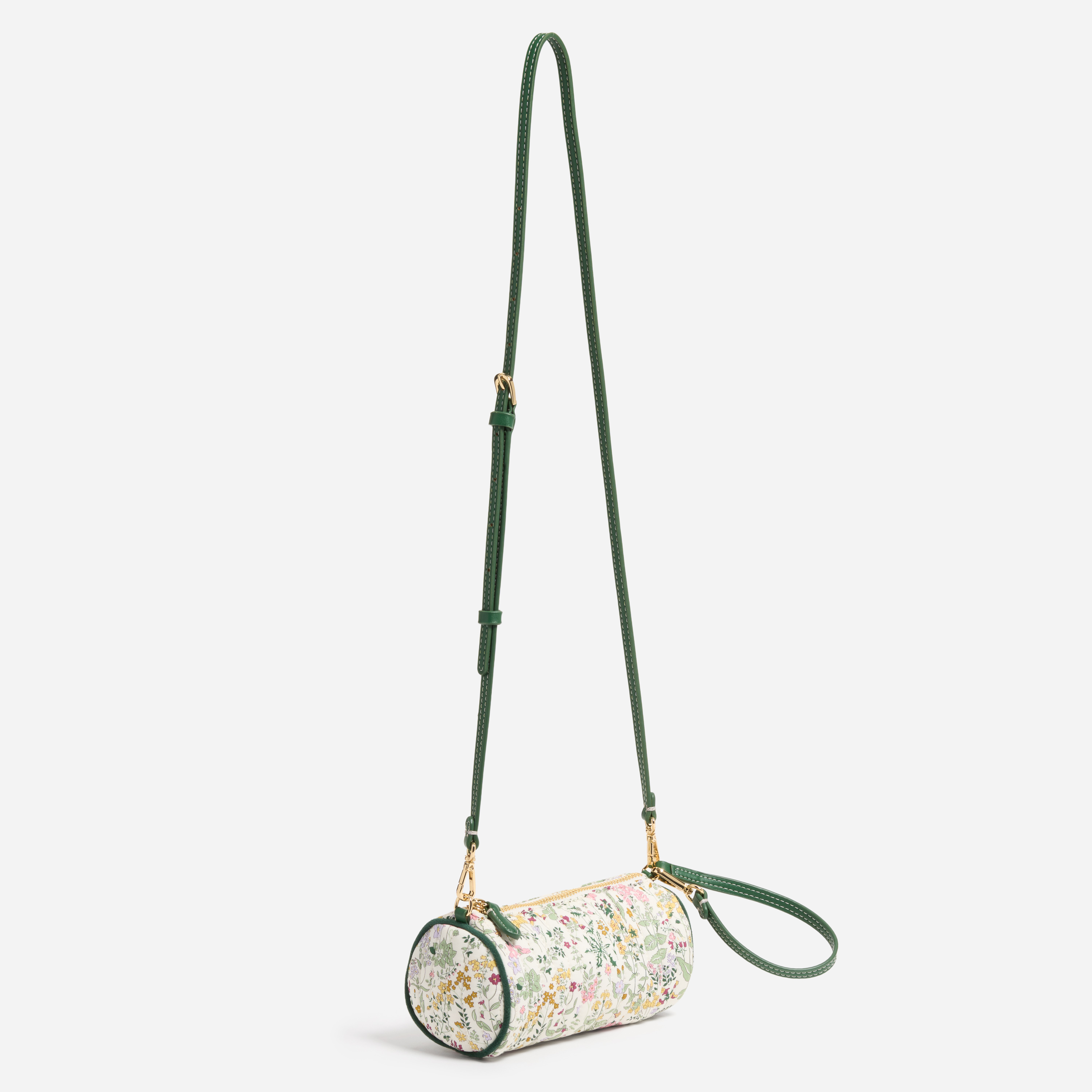 Barrel Bag Made with Liberty Fabric