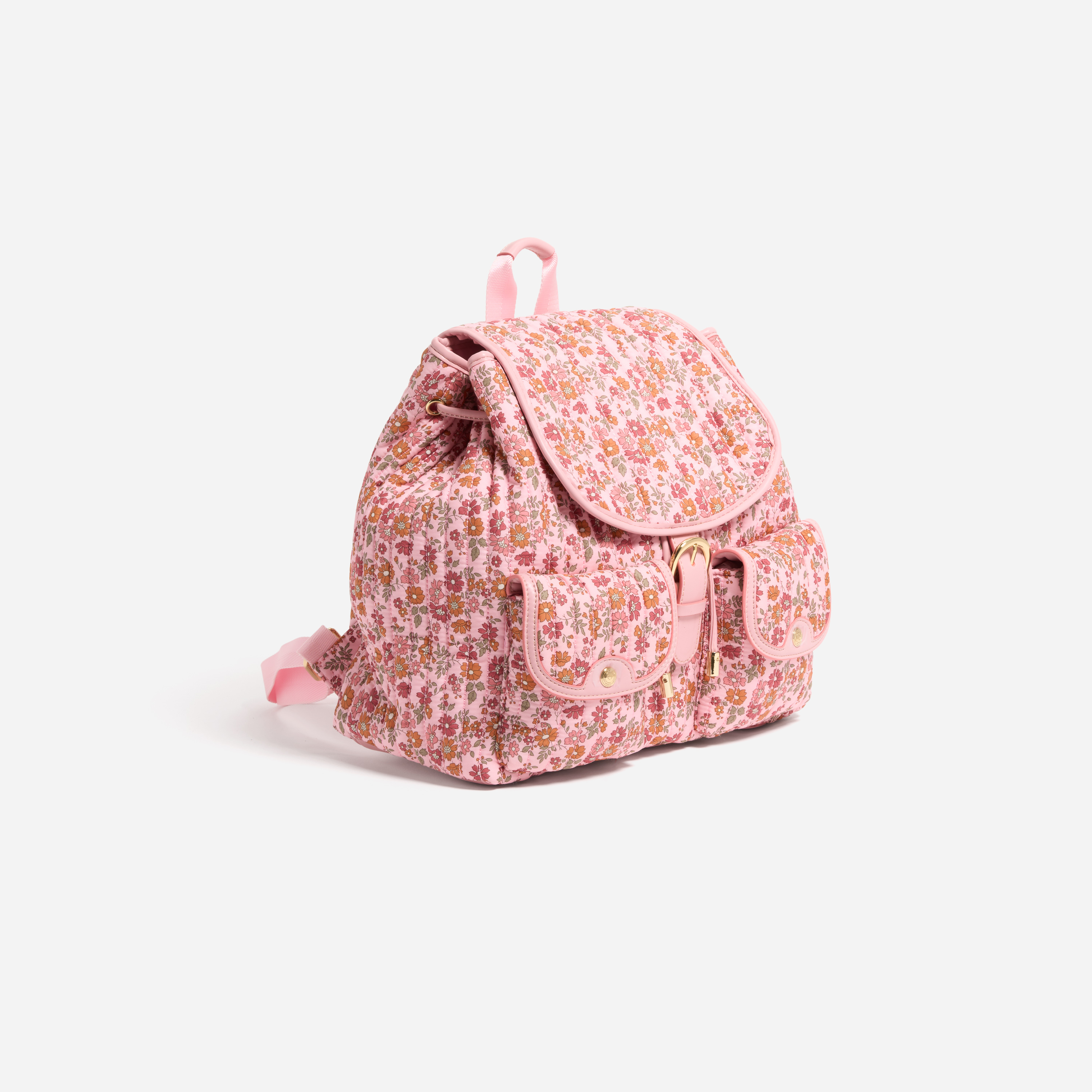 Pocket Flap Backpack Made with Liberty Fabric