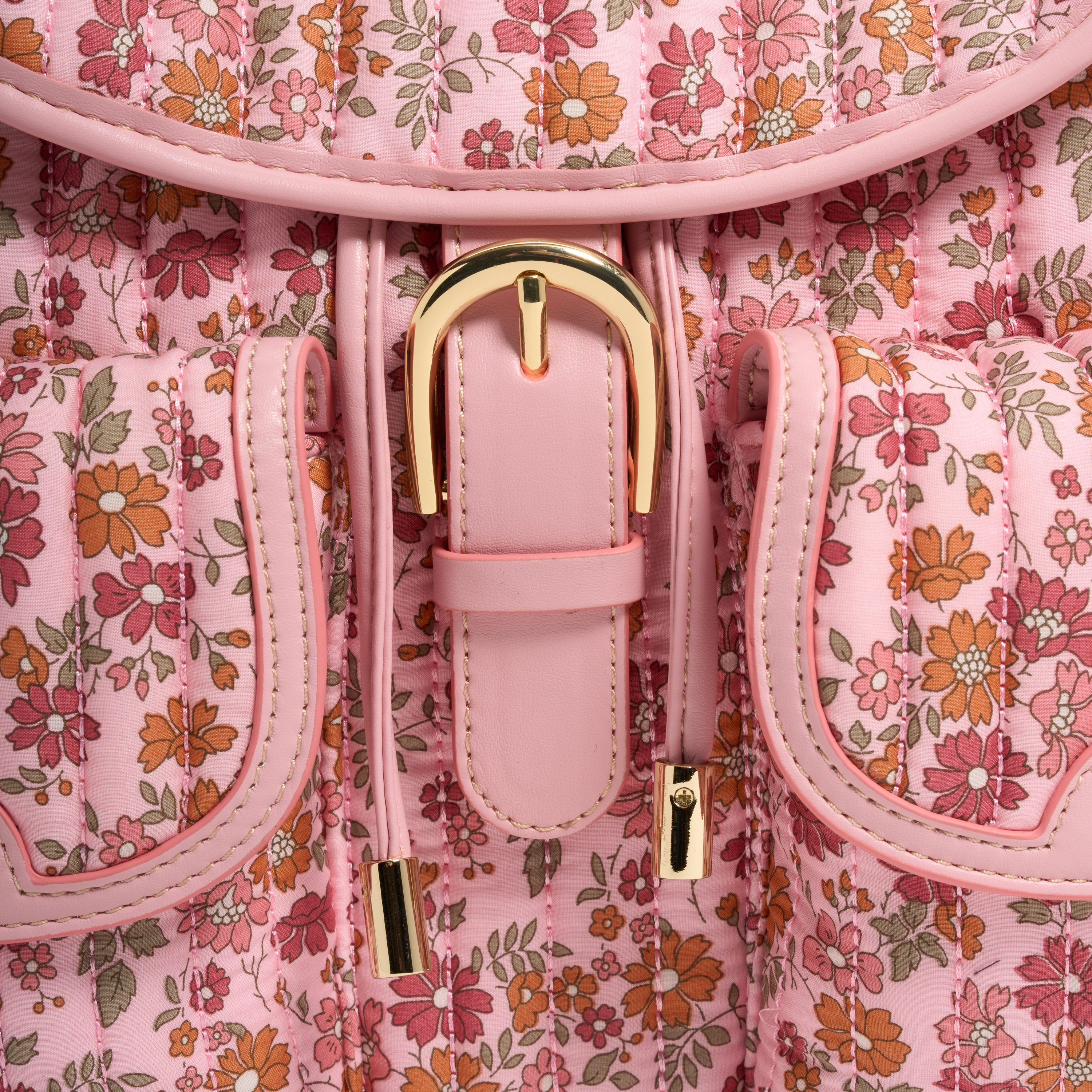Pocket Flap Backpack Made with Liberty Fabric