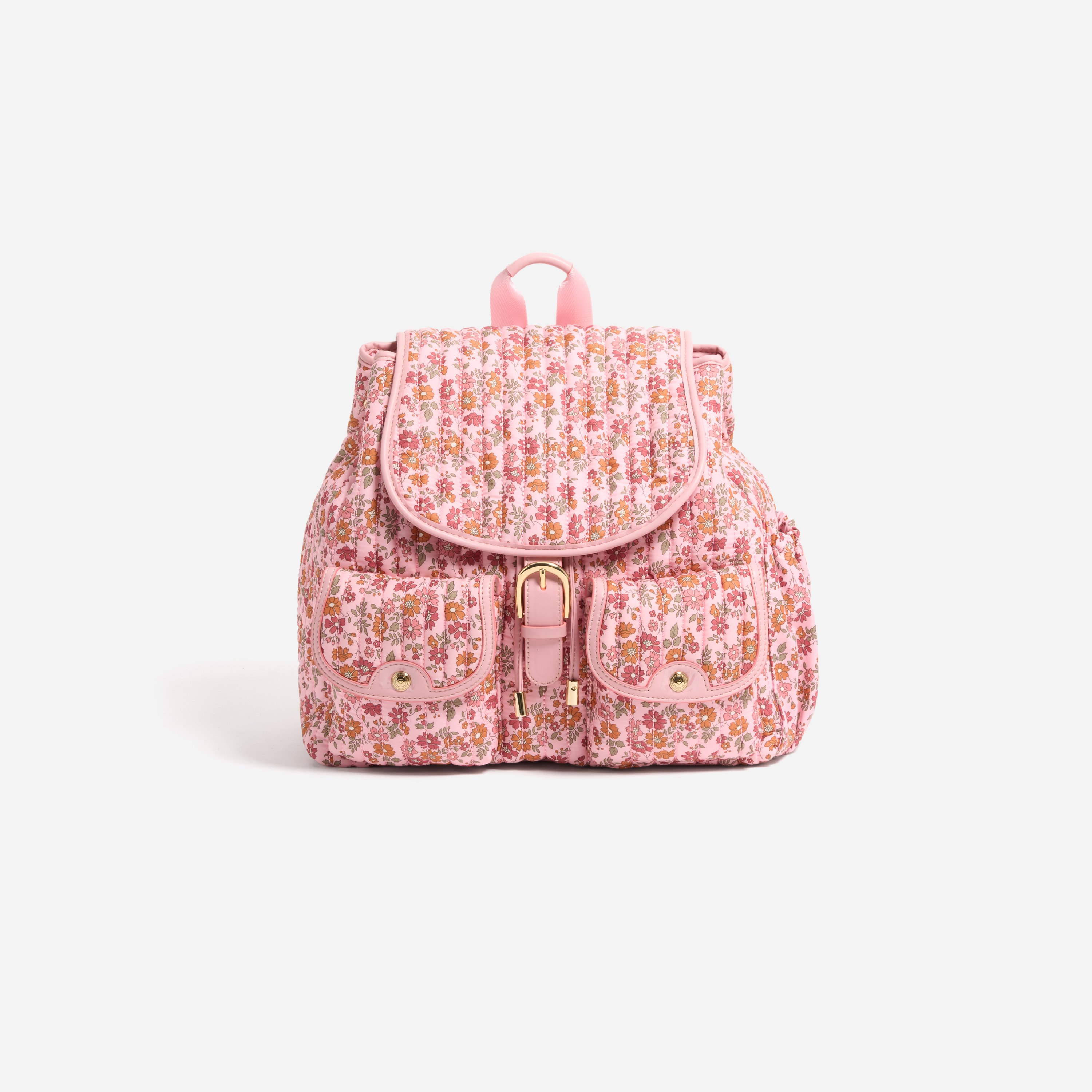 Pocket Flap Backpack Made with Liberty Fabric