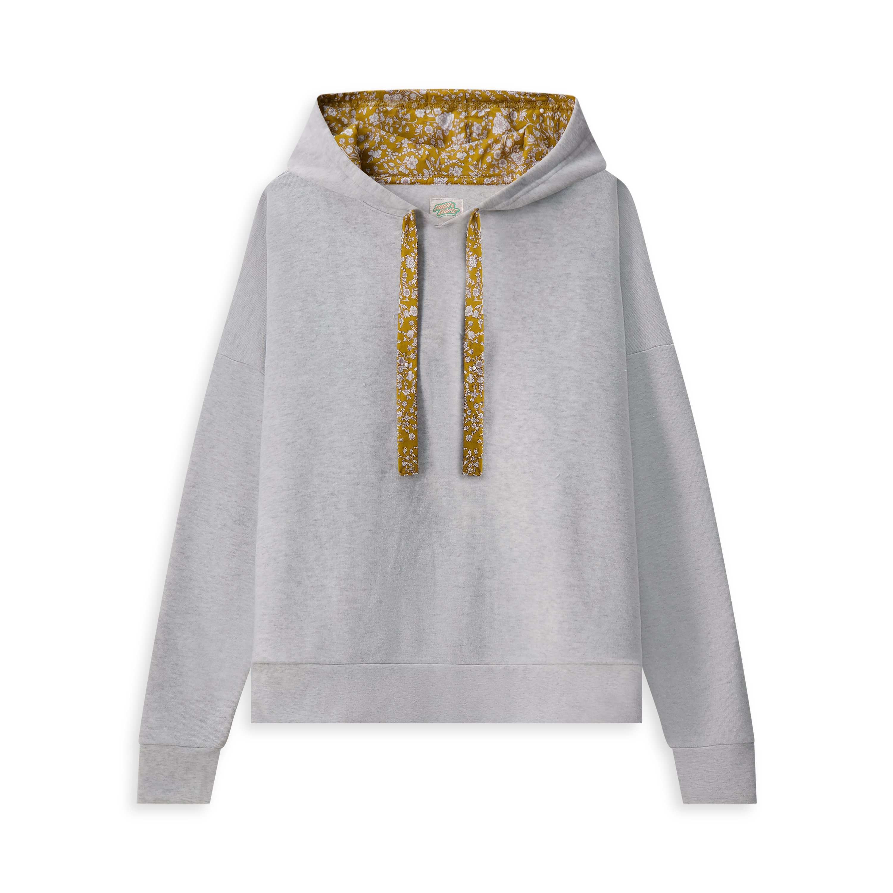 The Short & Sweet Hoodie with Floral Print