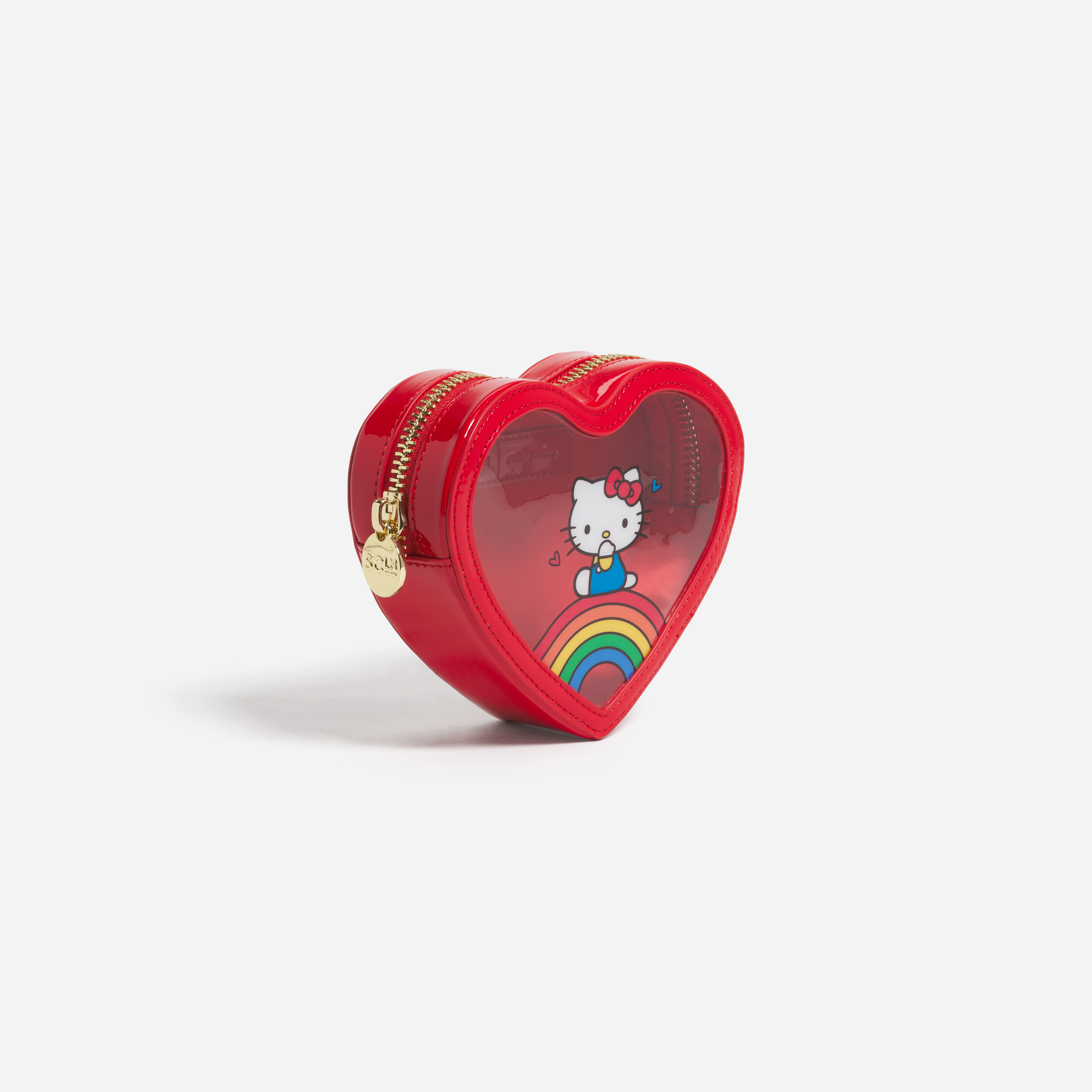 Clear Front Heart Pouch