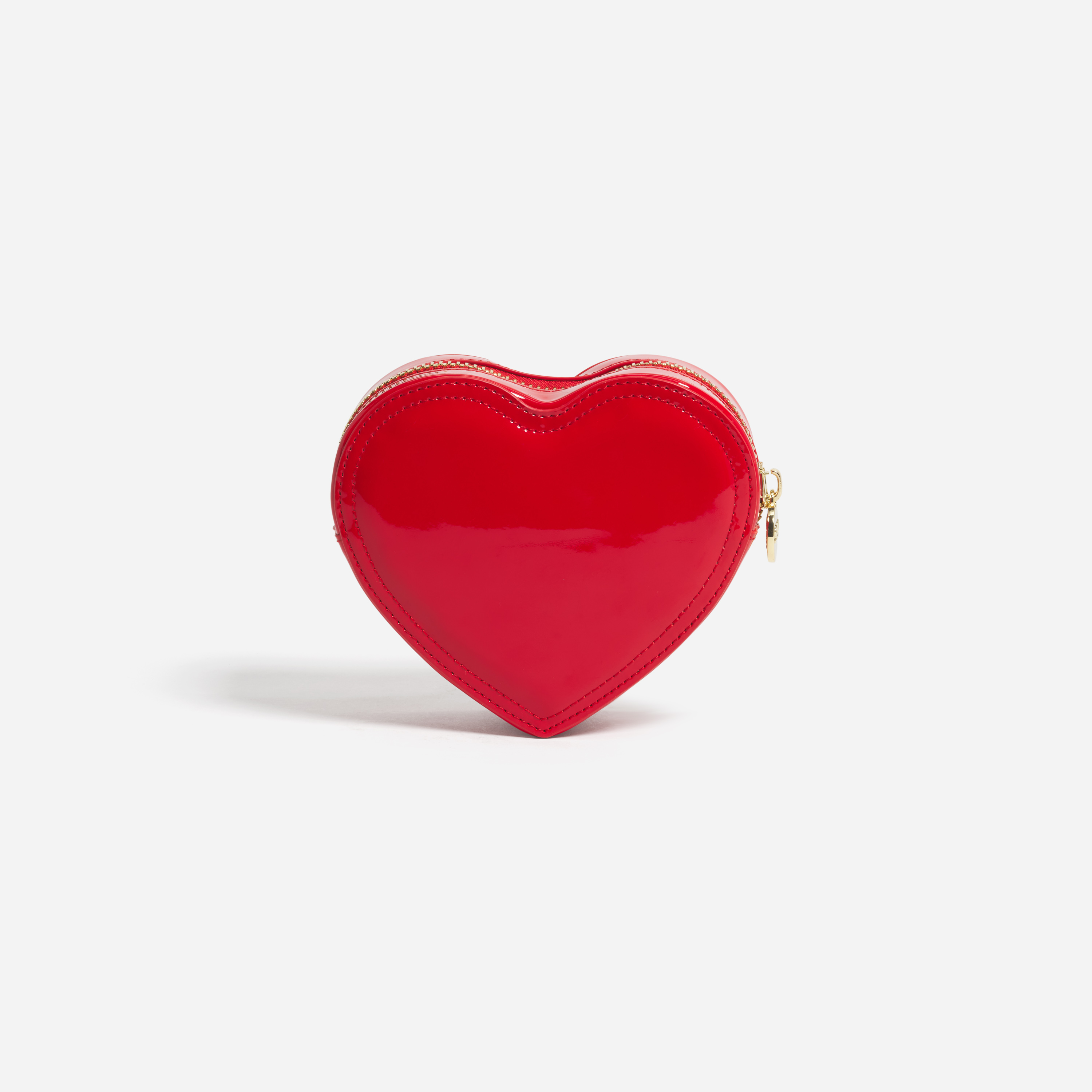 Clear Front Heart Pouch