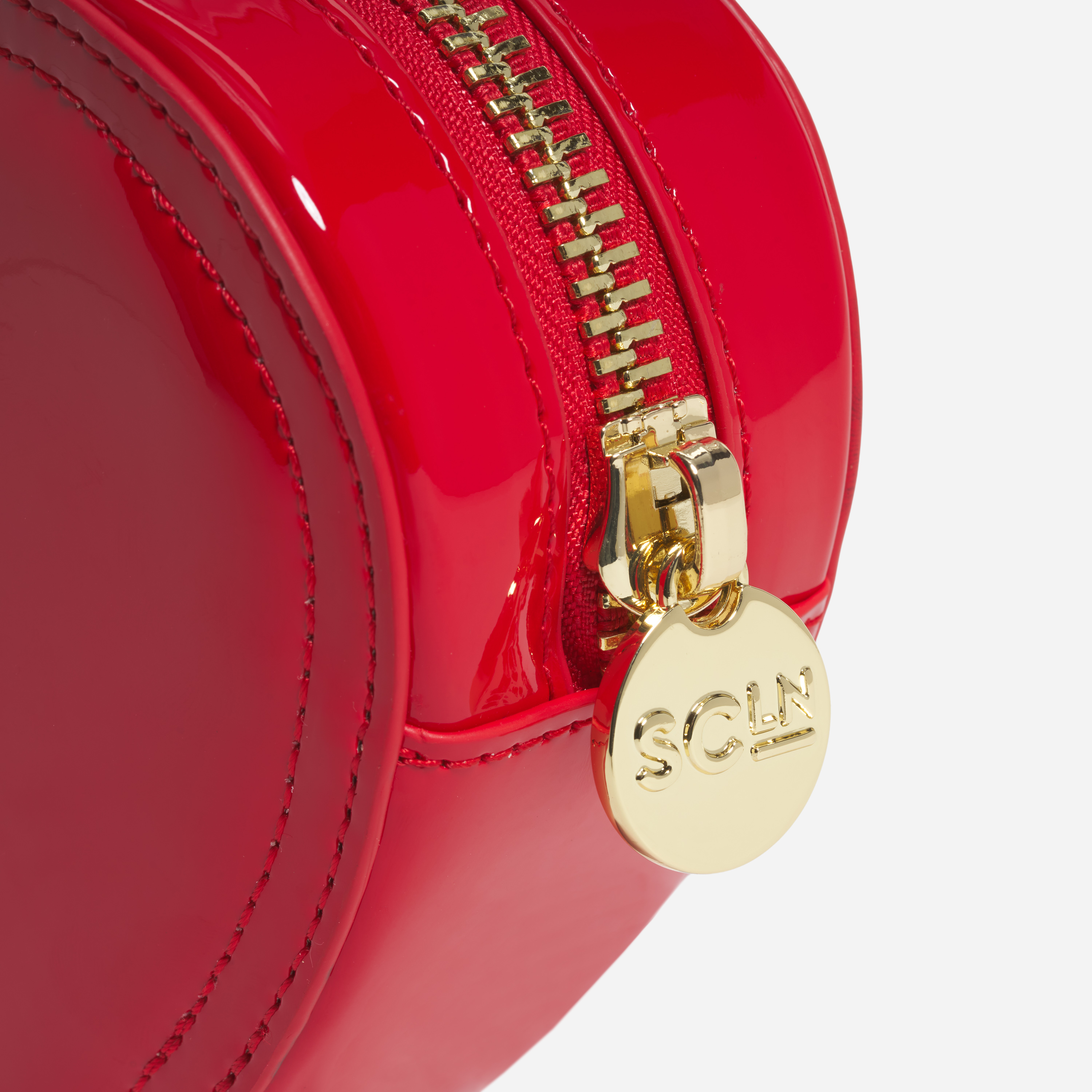 Clear Front Heart Pouch
