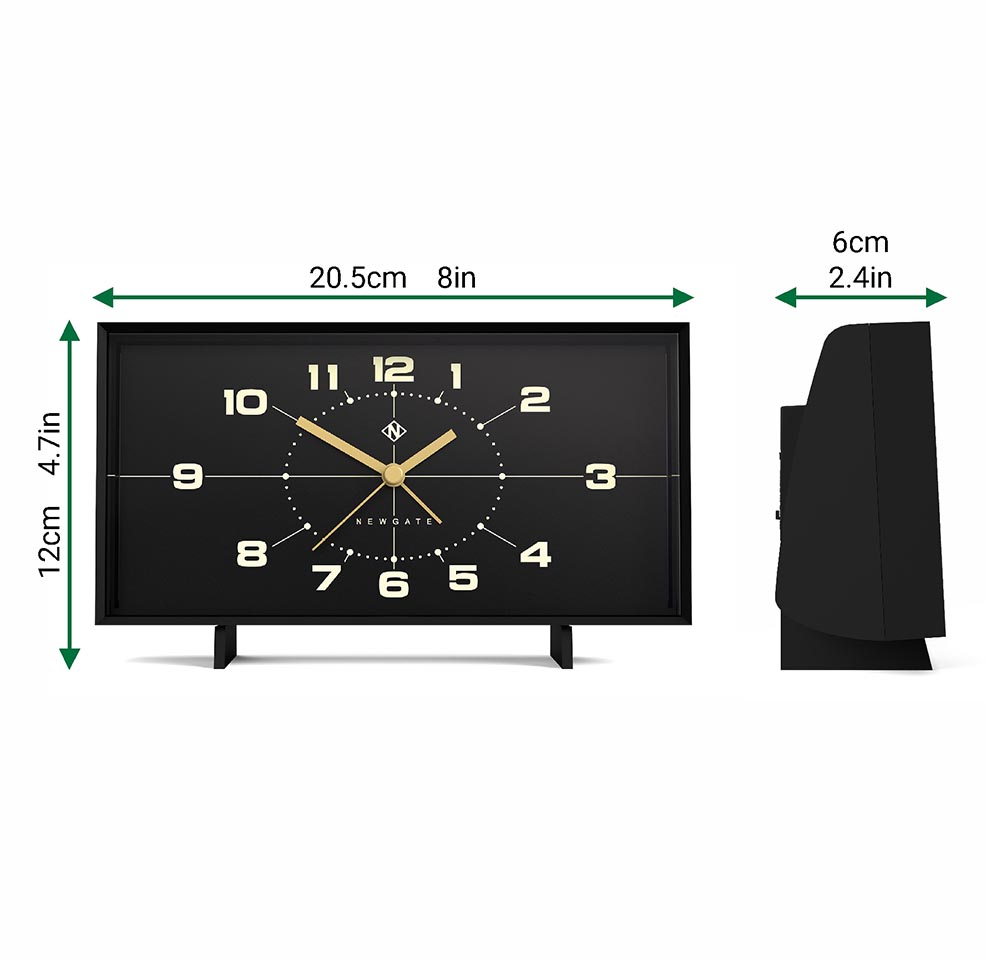Wideboy Alarm Clock A Slim Profile