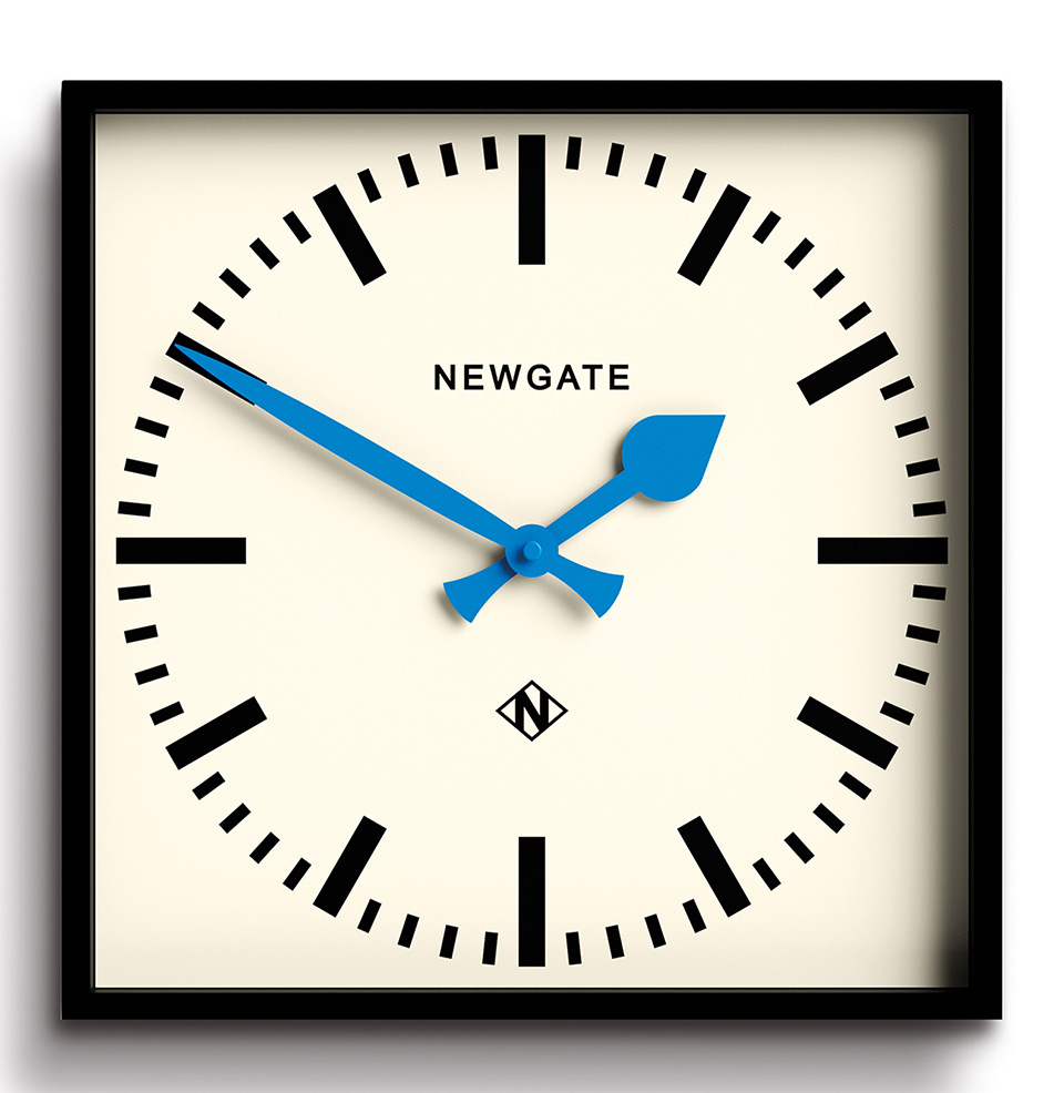 Railway Number Five Its Bold Dial and Colorful Hands Create a Striking Contrast