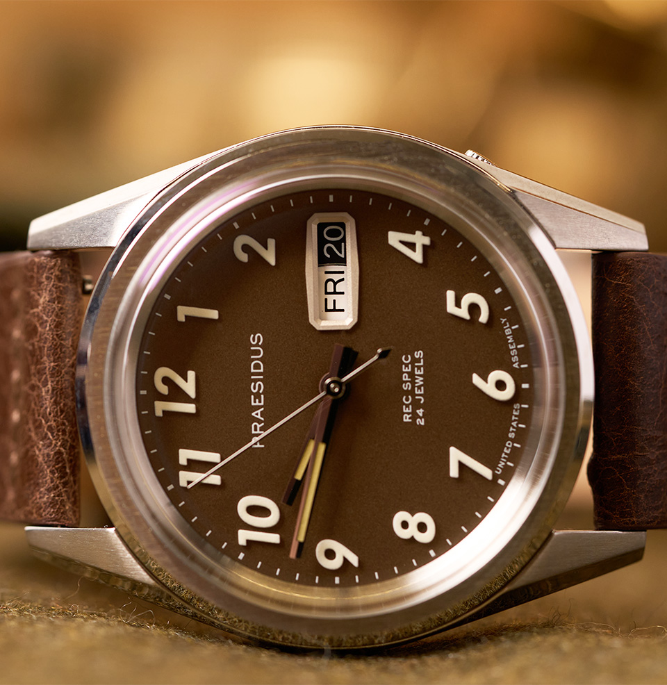 Rec Spec Vintage Seiko-Style Day-Date Display