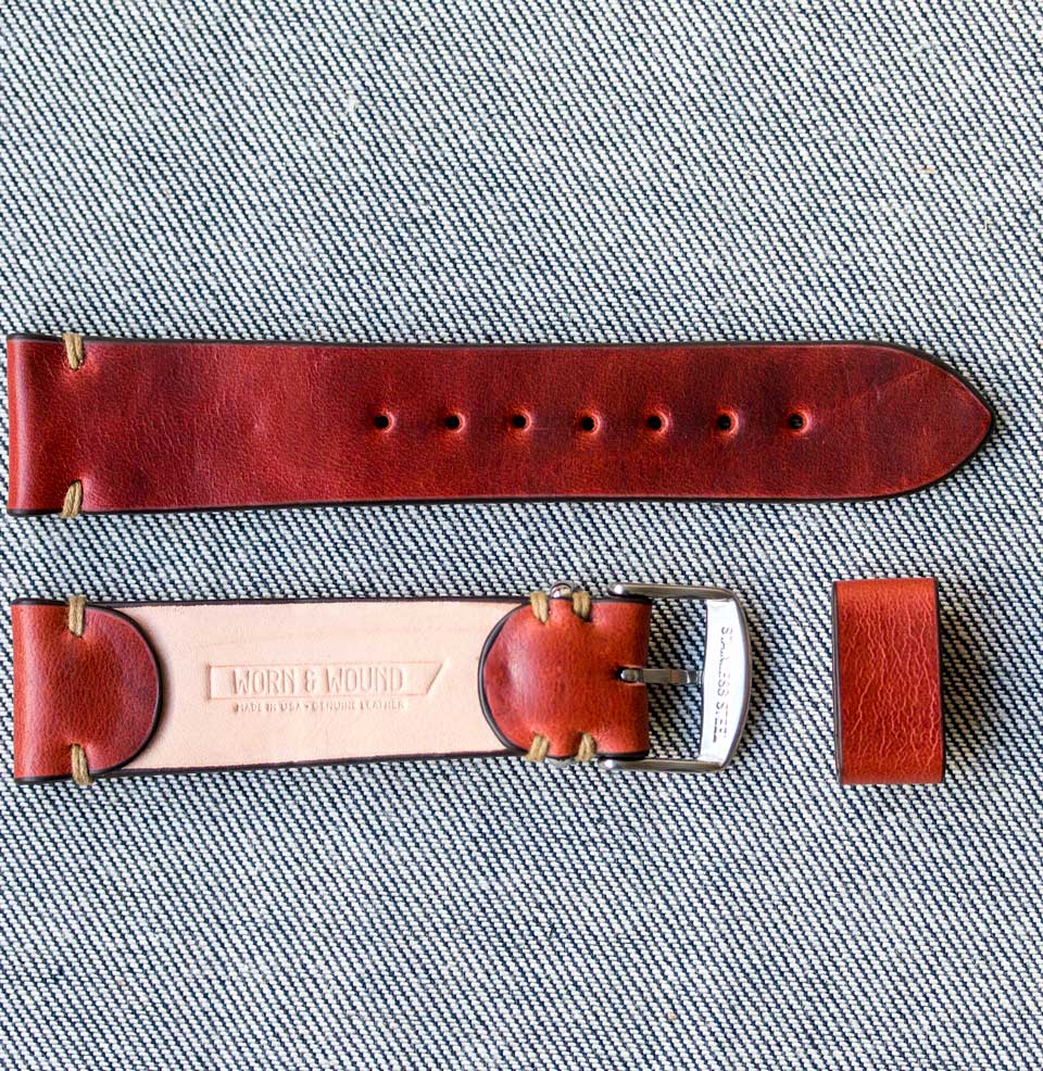 Model 2 Premium Natural veg-tanned lining