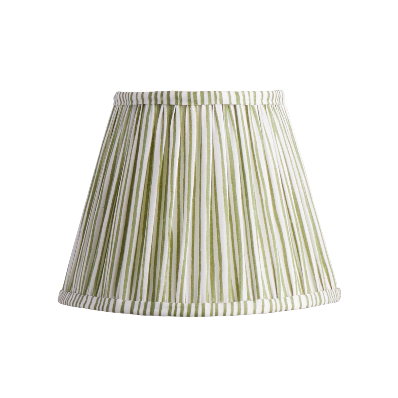 Green Table Lamp Shade | Candy Stripe Empire Shade