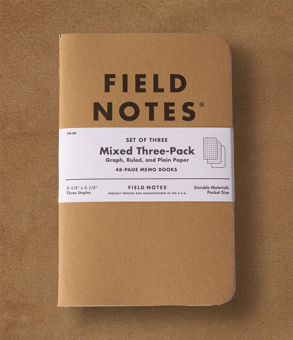 Original 3-Pack Kraft Memo Books