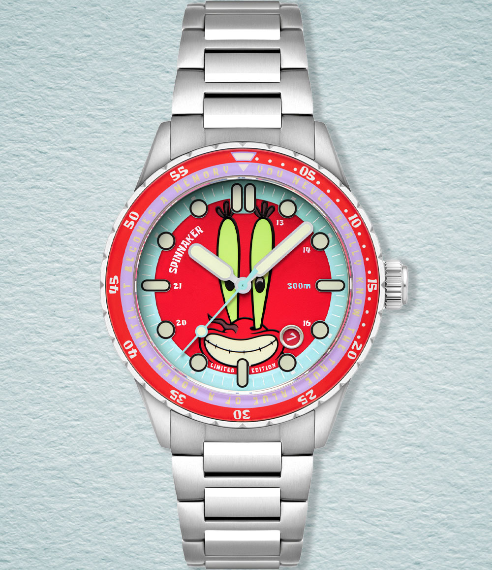 Spongebob X Spinnaker Hass Automatic 25th Limited Edition