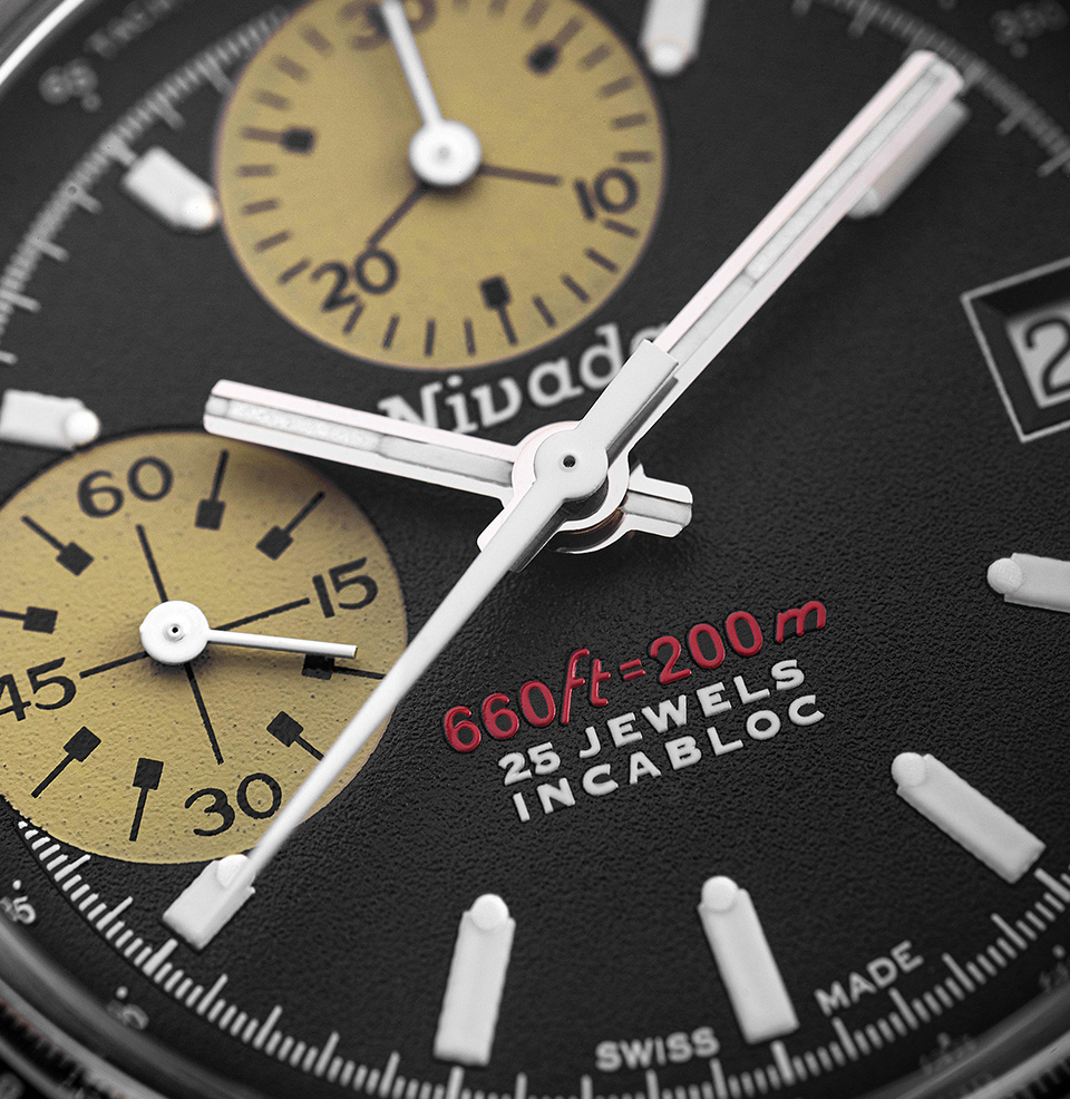 Chronosport 200 meters of water resistance