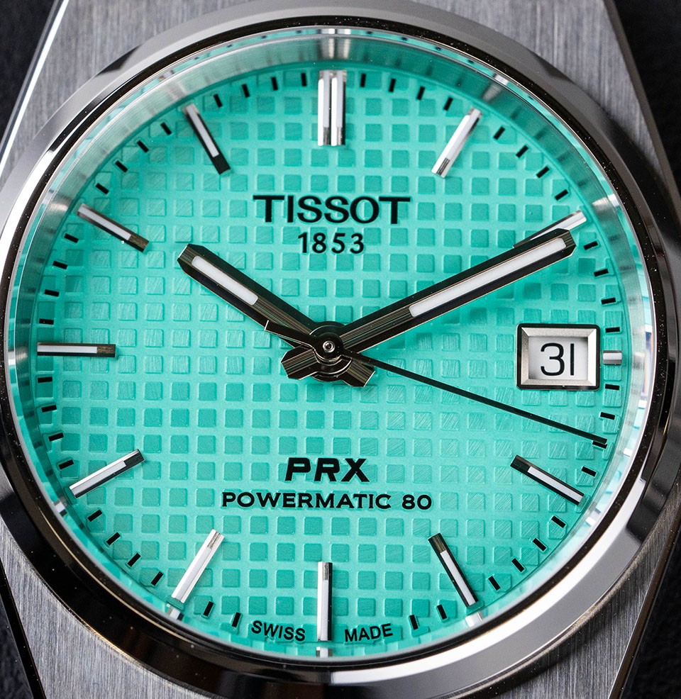 PRX POWERMATIC 80 35MM Mint green dial.