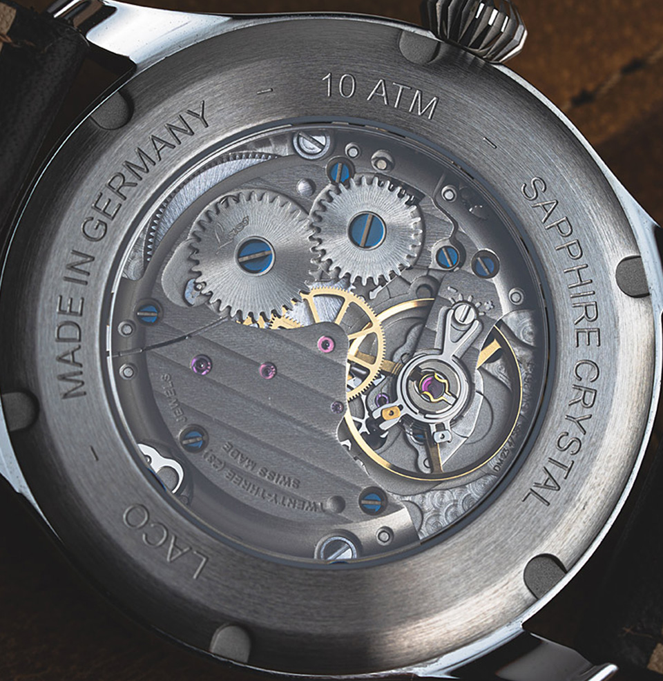 Ulm and Würzburg 39 Exhibition Case Back