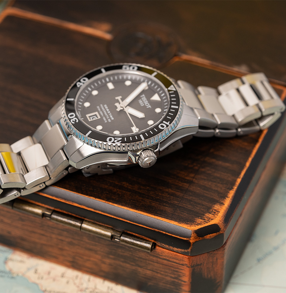 Seastar 1000 Powermatic 80 40mm 120-Click Bezel