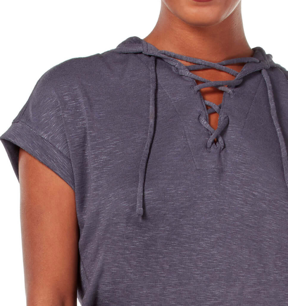 Women's B Sporty Lace Up Pullover