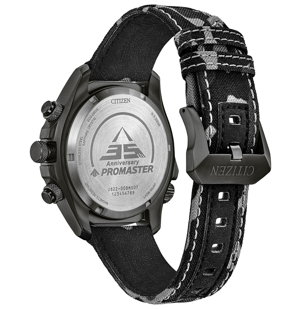 Promaster Land Special Engraved Caseback