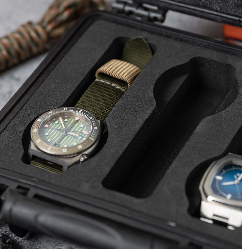 Three Watch Storage Case Keep your watches safe