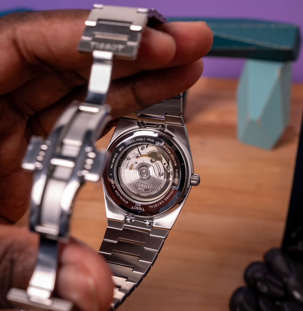 PRX POWERMATIC 80 40MM Display caseback