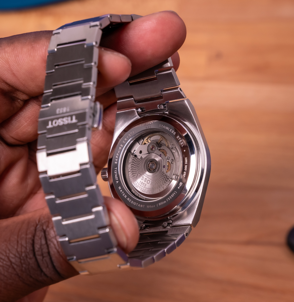 PRX POWERMATIC 80 40MM Display caseback