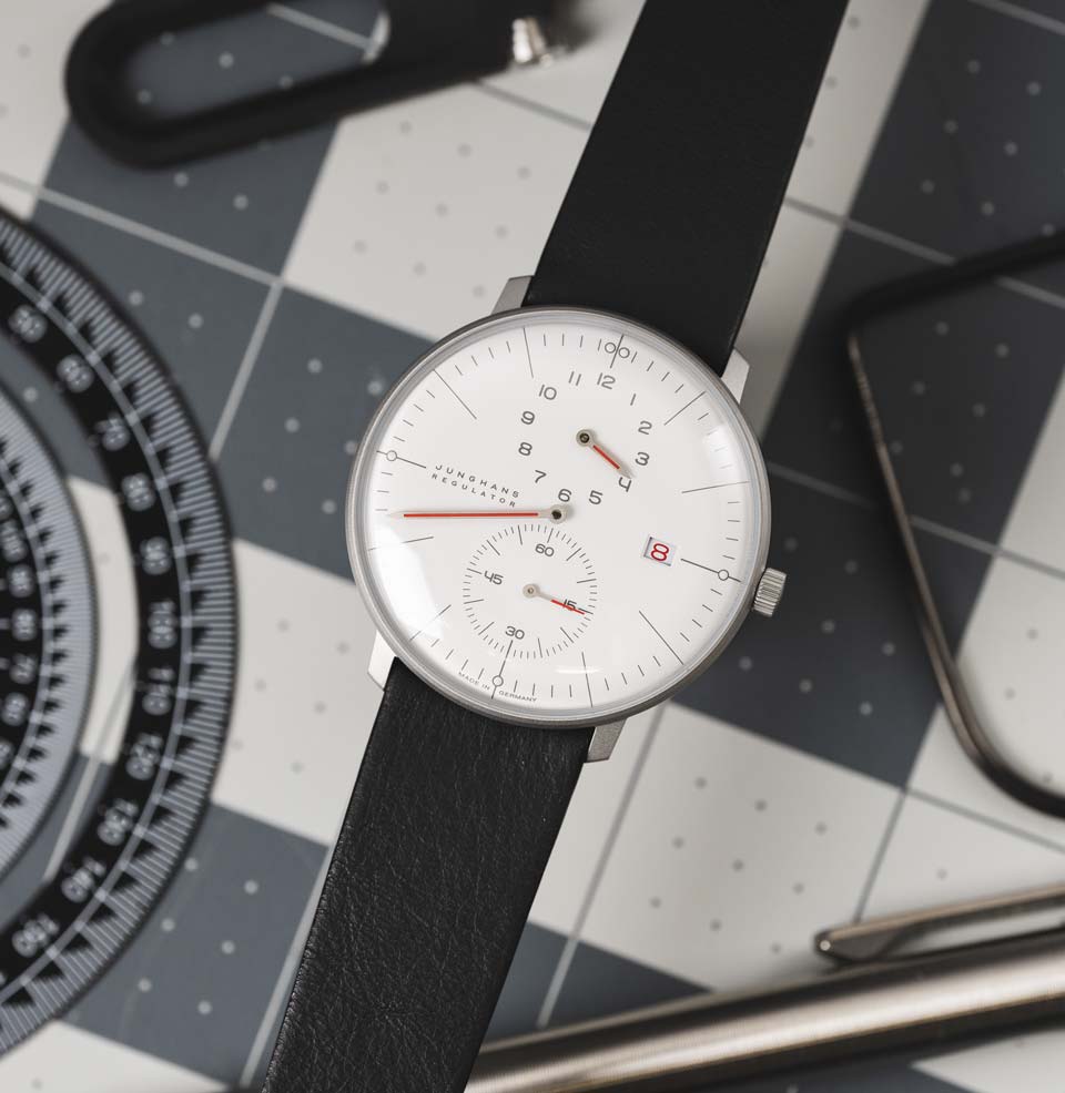 Max Bill Regulator Bauhaus Junghans Max Bill Regulator Bauhaus