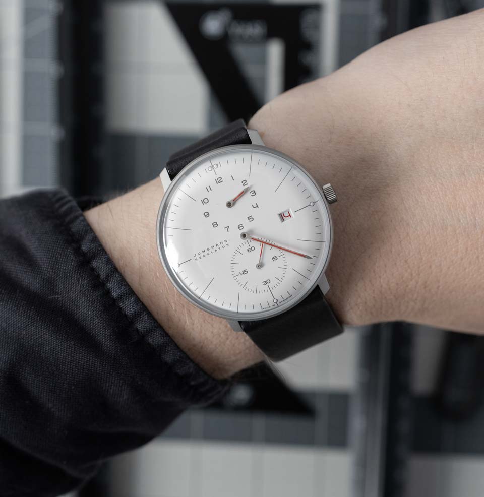 Max Bill Regulator Bauhaus 40mm Matte Case