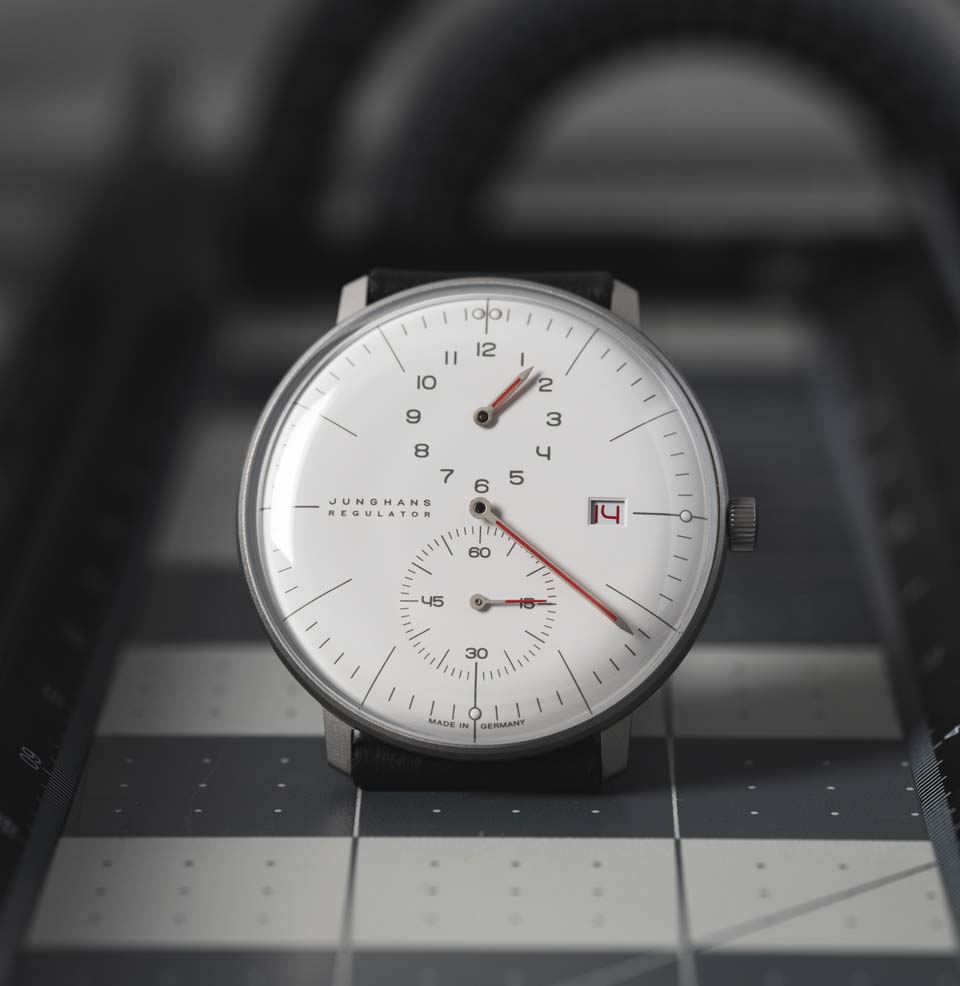 Max Bill Regulator Bauhaus Regulator Complication